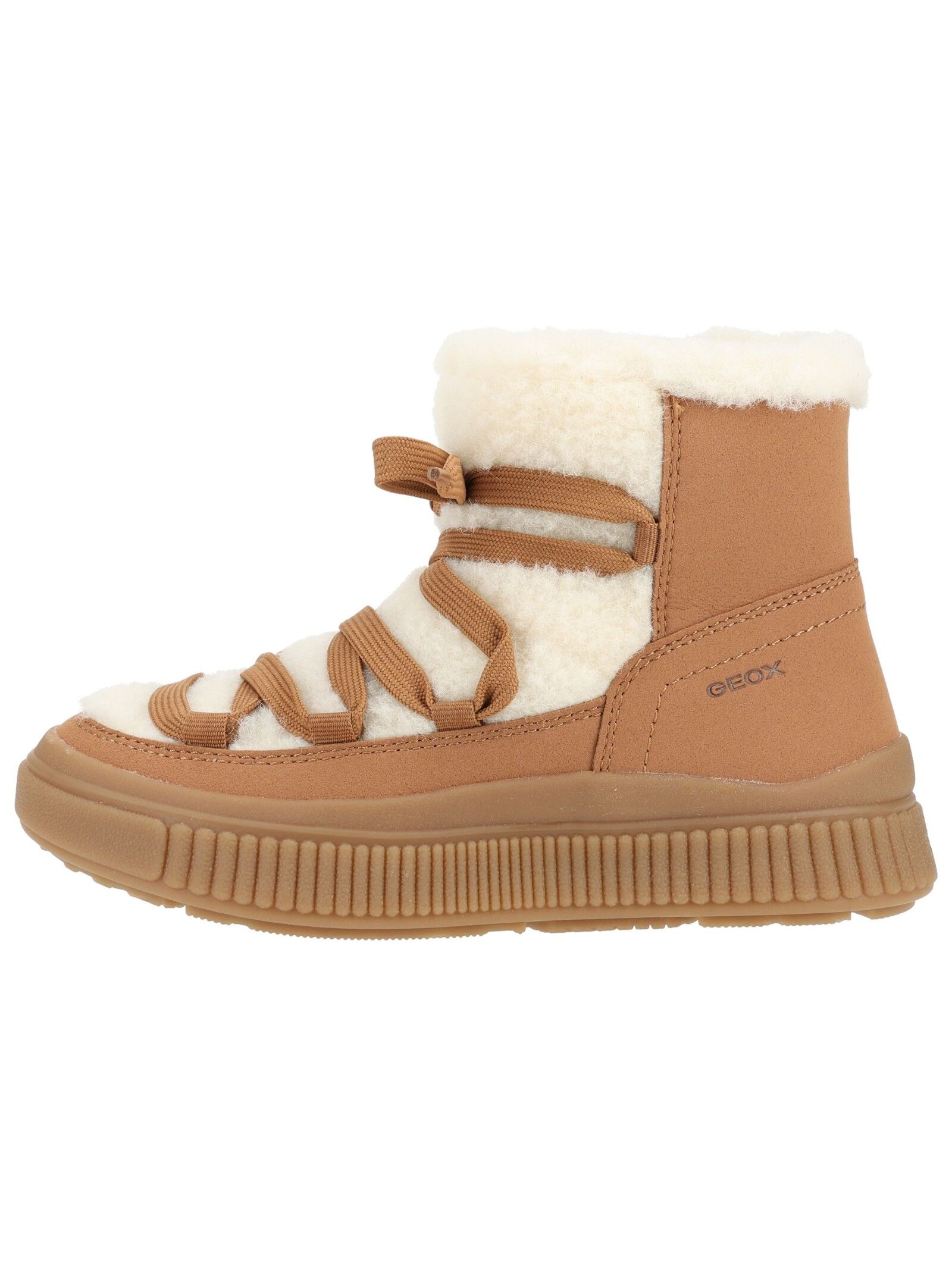 Geox Snowboots »Geox Stiefel Lederimitat/Textil«