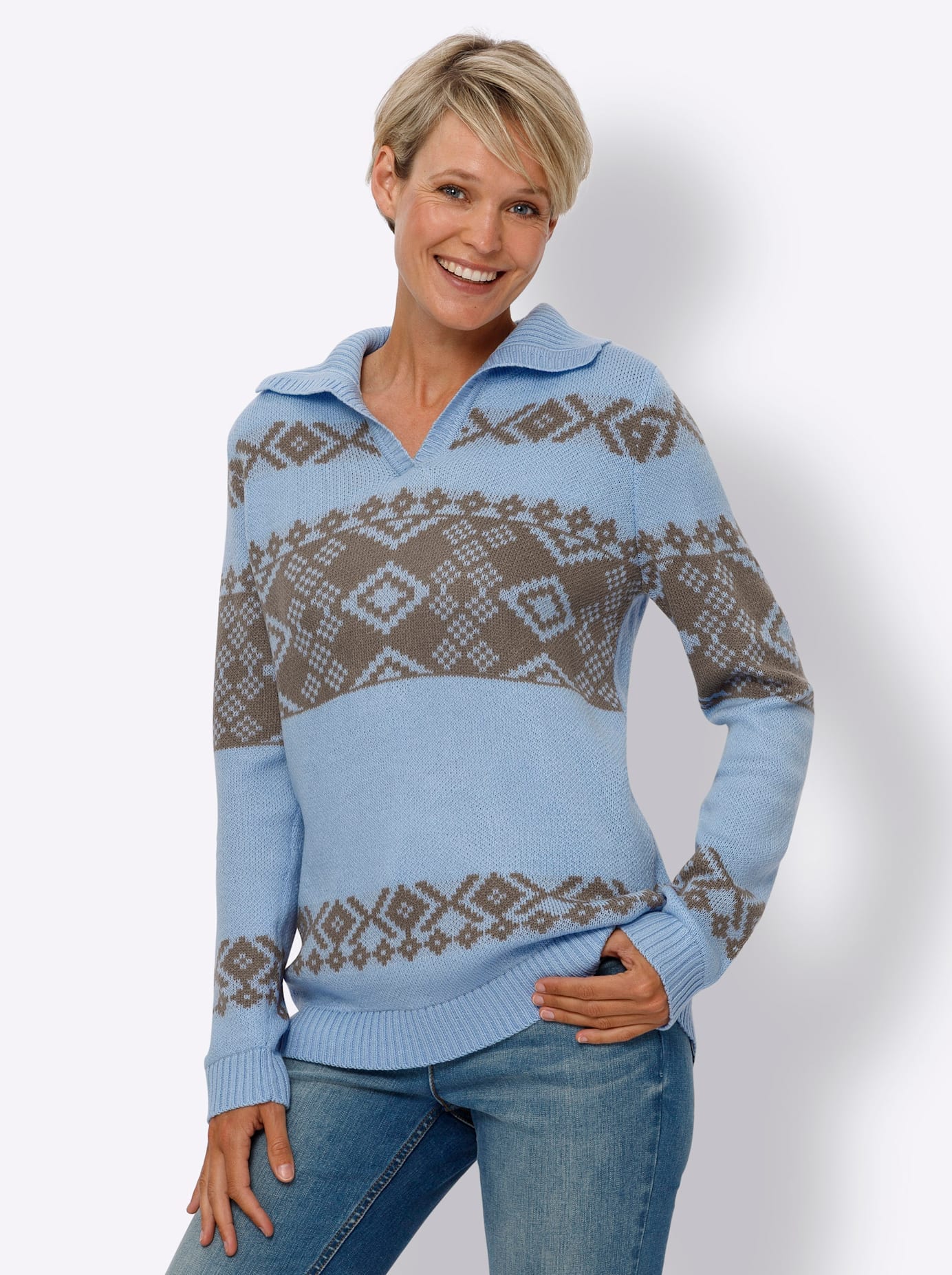 Classic Basics Norwegerpullover "Troyer" günstig online kaufen
