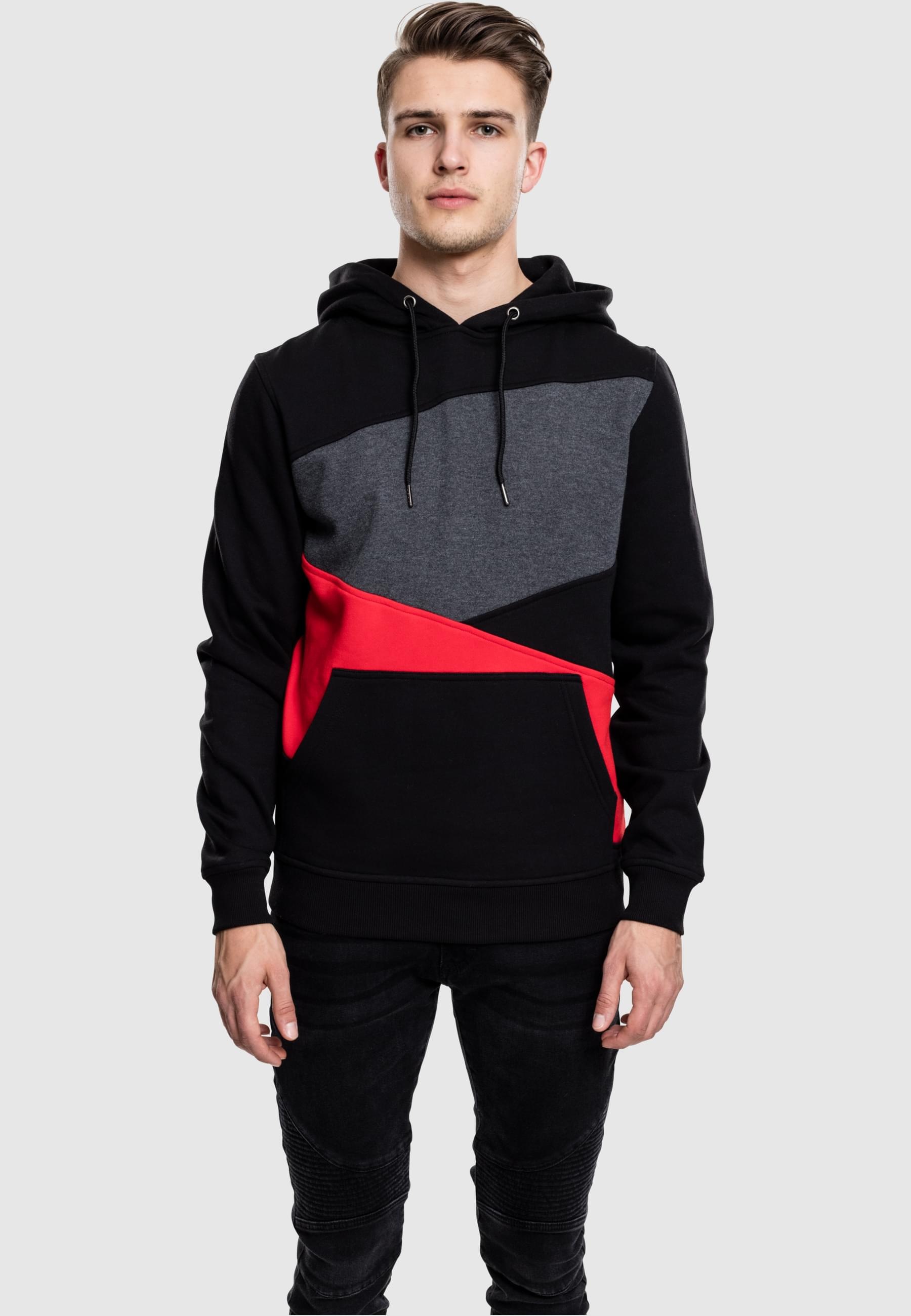 URBAN CLASSICS Sweatshirt »Urban Classics Herren Zig Zag Hoody«, (1 tlg.)