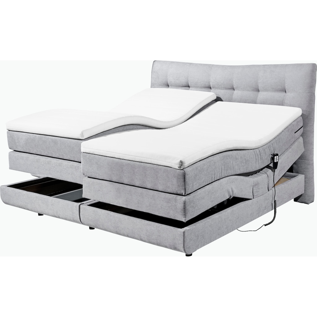 ED EXCITING DESIGN Boxspringbett »Malibu«