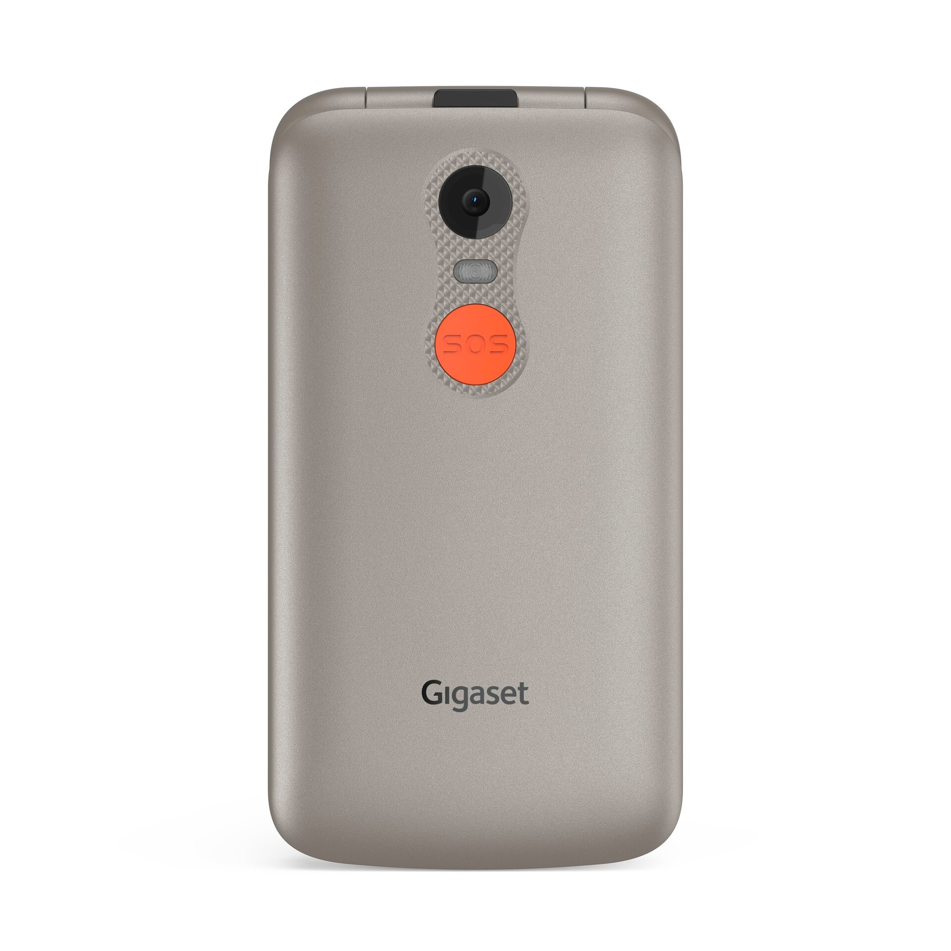 Gigaset Klapphandy »GL595 2G-Flip-Mobiltelefon«, Silber