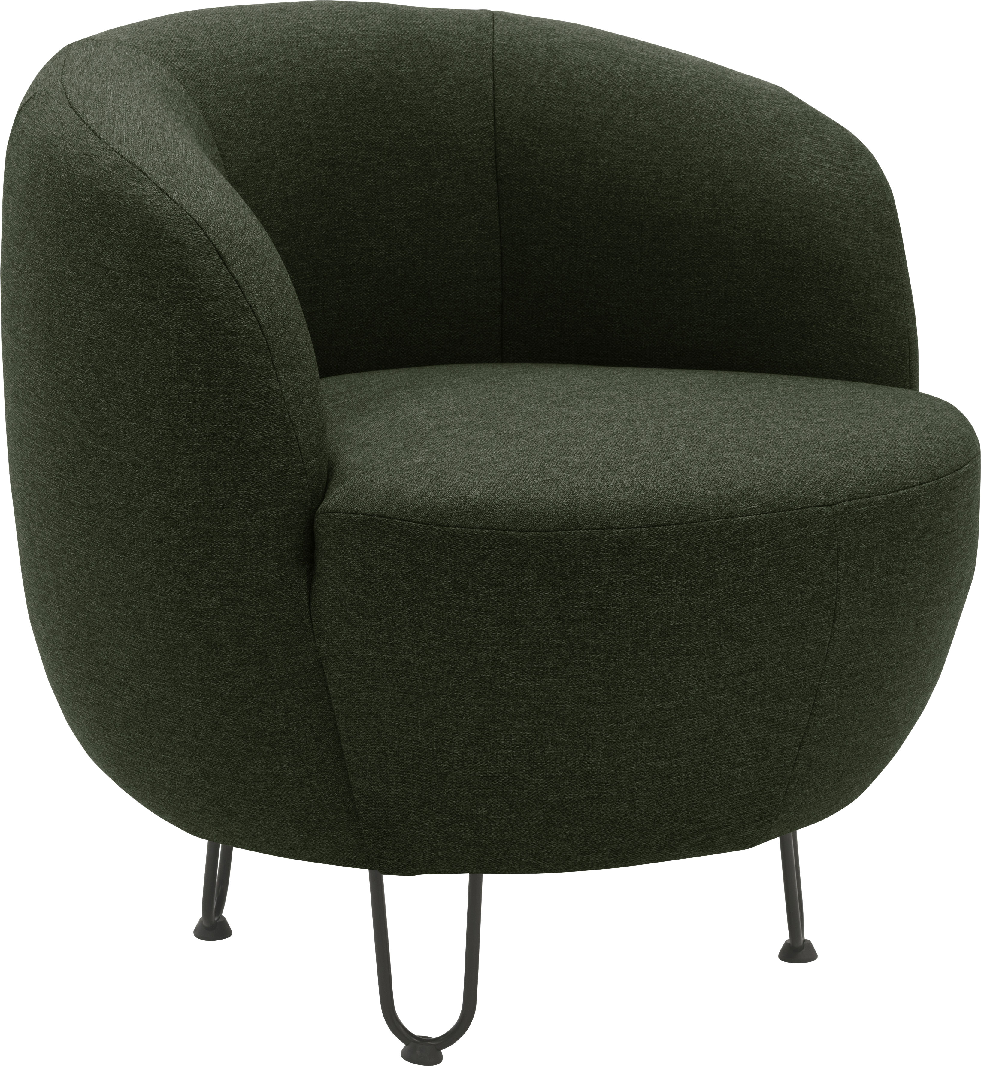 Thumbnail - Home affaire Sessel "Anjuli Lieferzeit nur 2 Wochen" Runde Form, perfektes Einzelstück, Flausch oder Feinstruktur