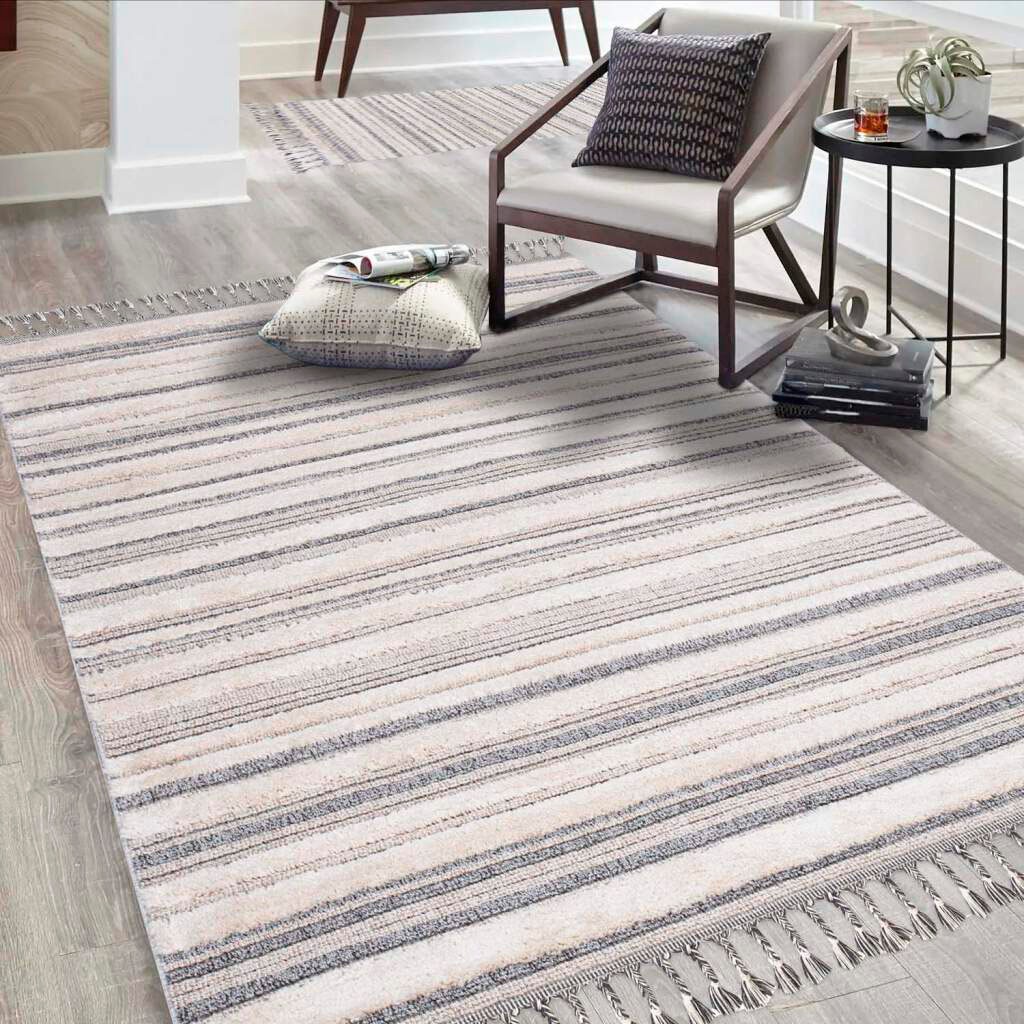 Carpet City Hochflor-Teppich "Valencia 807" rechteckig 20 mm Höhe Läufer, B günstig online kaufen