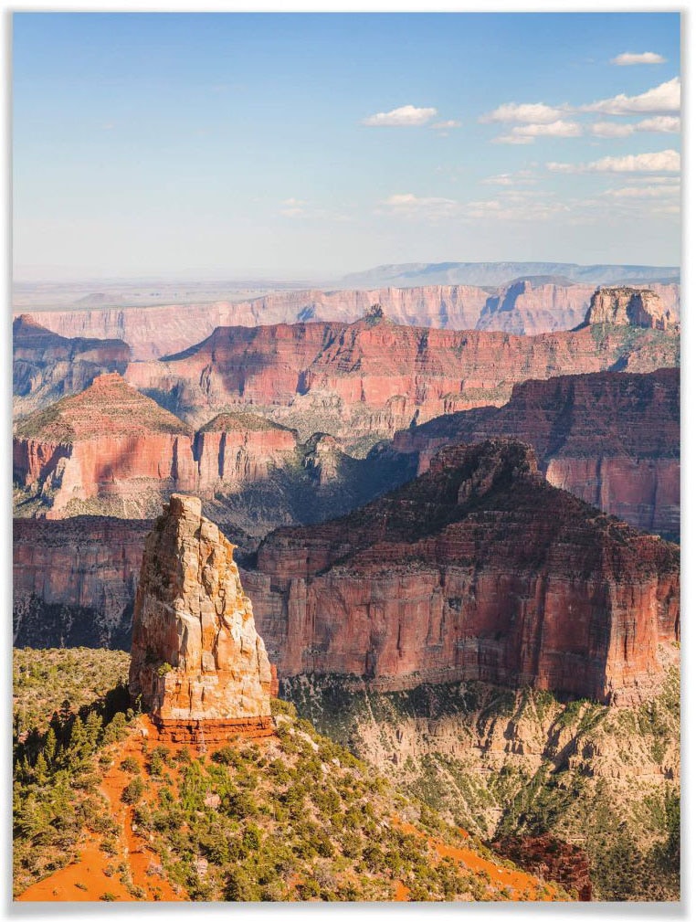 Wall-Art Poster »Point Imperial Grand Canyon«, Landschaften, (1 St.), Poster,  Wandbild, Bild, Wandposter bestellen | BAUR