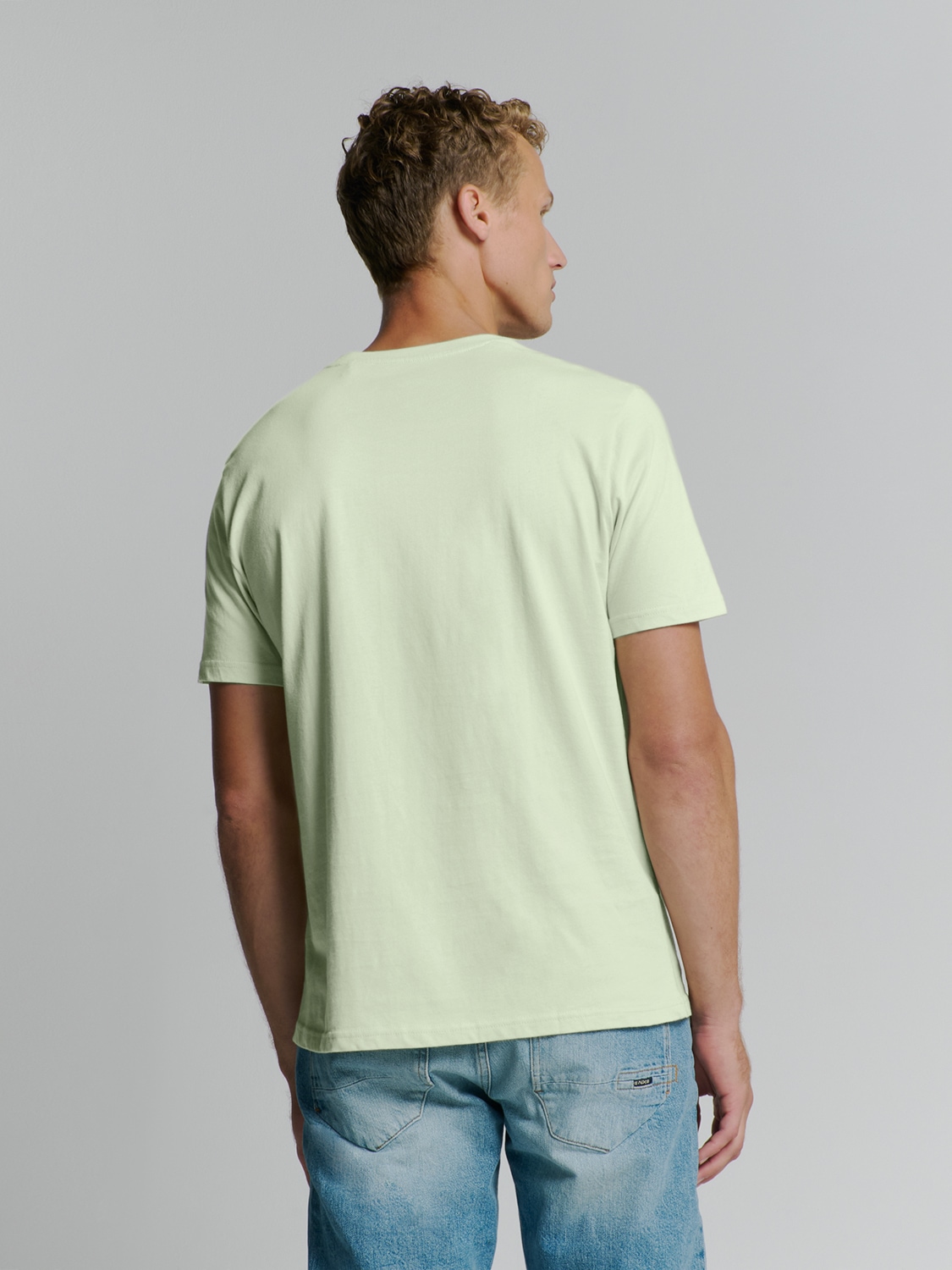 NO EXCESS T-Shirt »No Excess Basic Rundhals T-Shirt T-Shirt Crewneck Solid Basic«