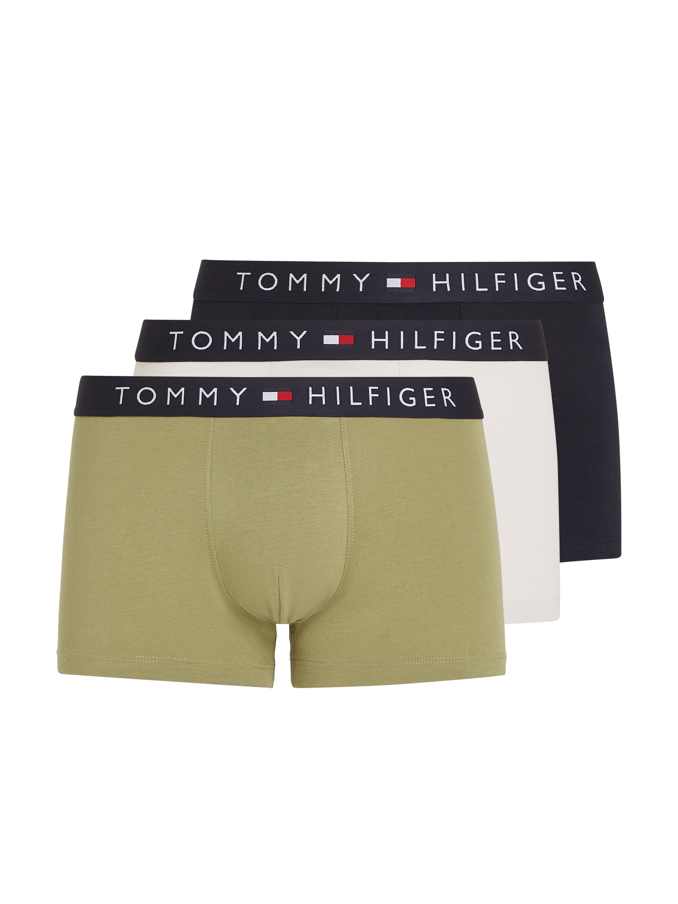 Tommy Hilfiger Underwear Trunk "3P TRUNK", (Packung, 3 St., 3er), mit Logobund