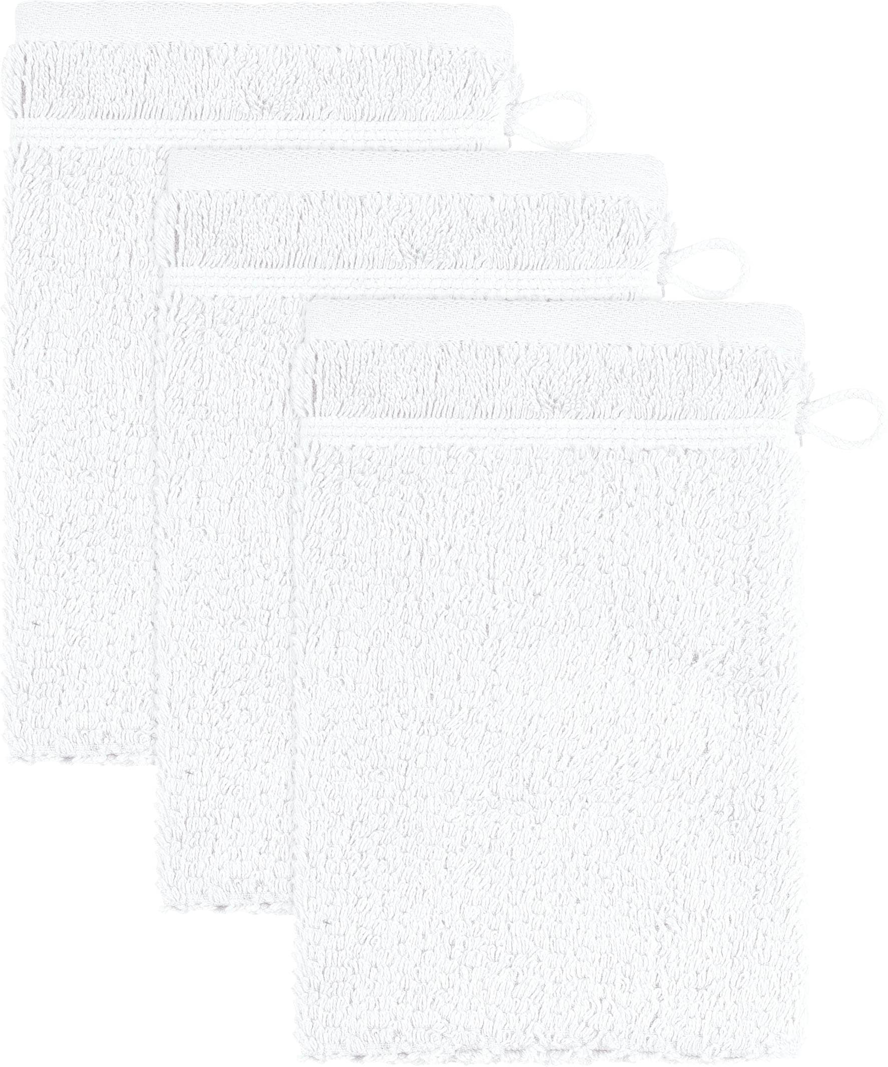 Möve for frottana Waschhandschuh "Pearl" mit Perloptik günstig online kaufen