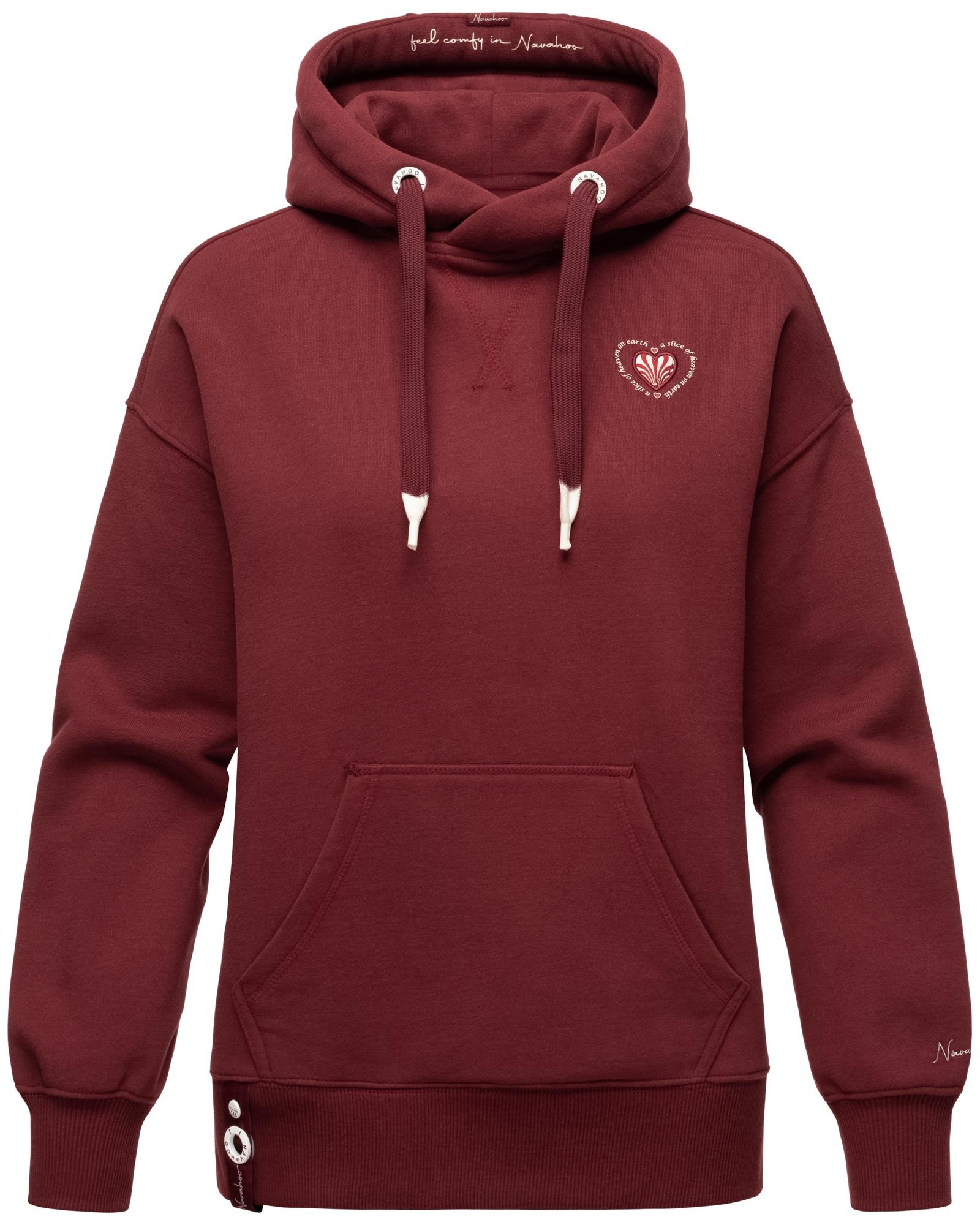 Navahoo Kapuzensweatshirt »Goldfee« Stylischer Damen Hoodie im Oversize-Look