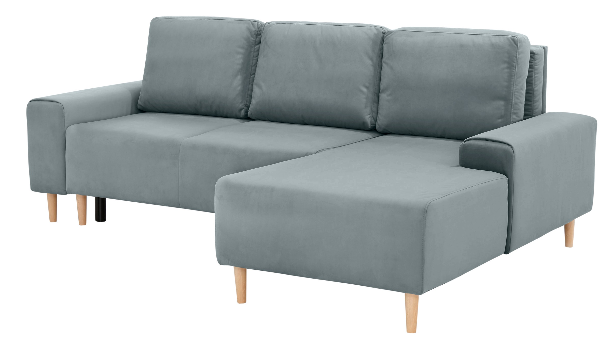 INOSIGN Ecksofa »Samu L-Form«, wahlweise mit Bettfunktion und Bettkasten