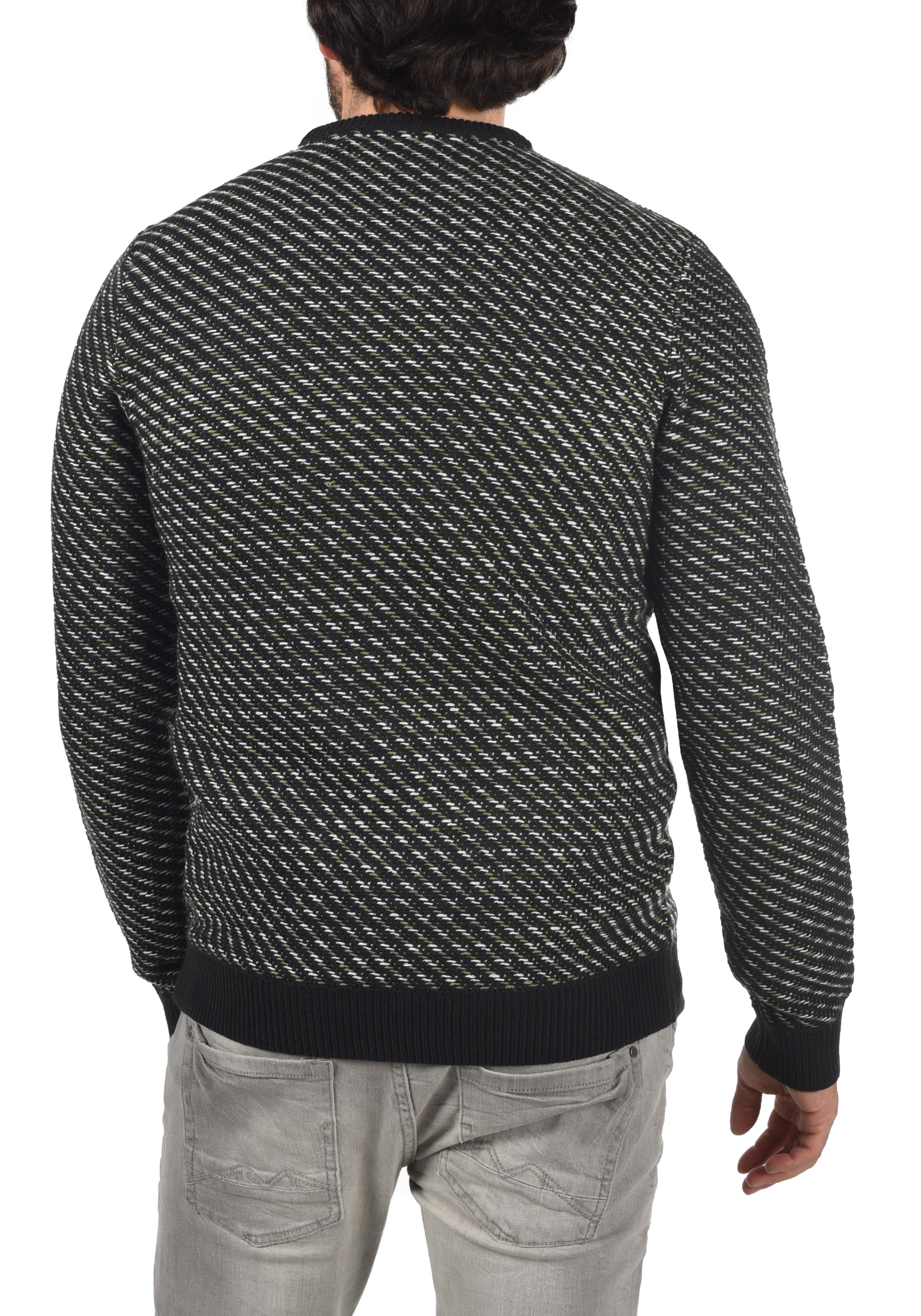Blend Strickpullover »BHCalisto« Stilvoller Grobstrick-Pullover mit Rundhalsausschnitt