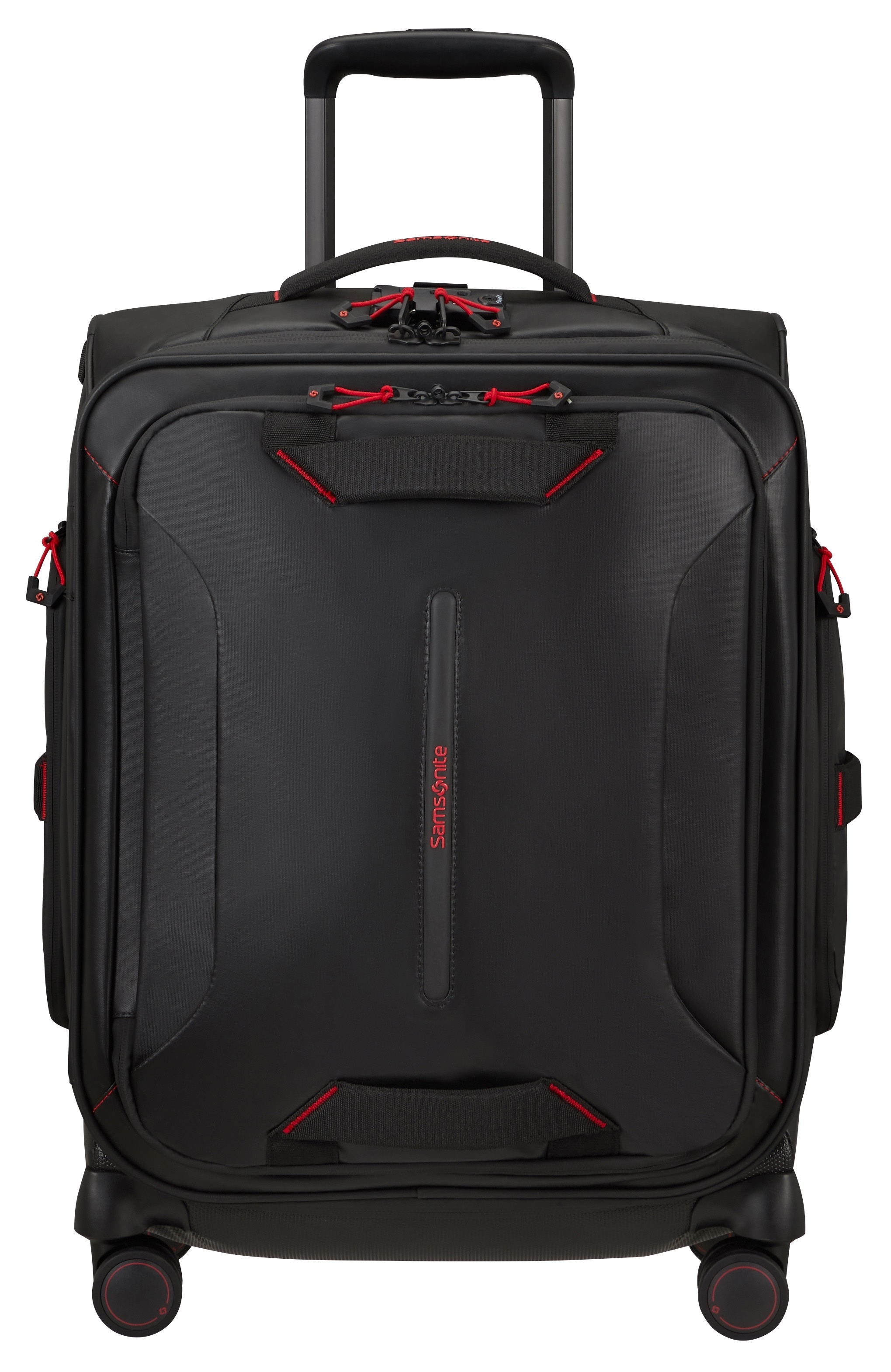 Samsonite Weichgepäck-Trolley »ECODIVER 55«, 4 St. Rollen, Handgepäck Koffer Reisegepäck Weichgepäck-Koffer Fronttasche