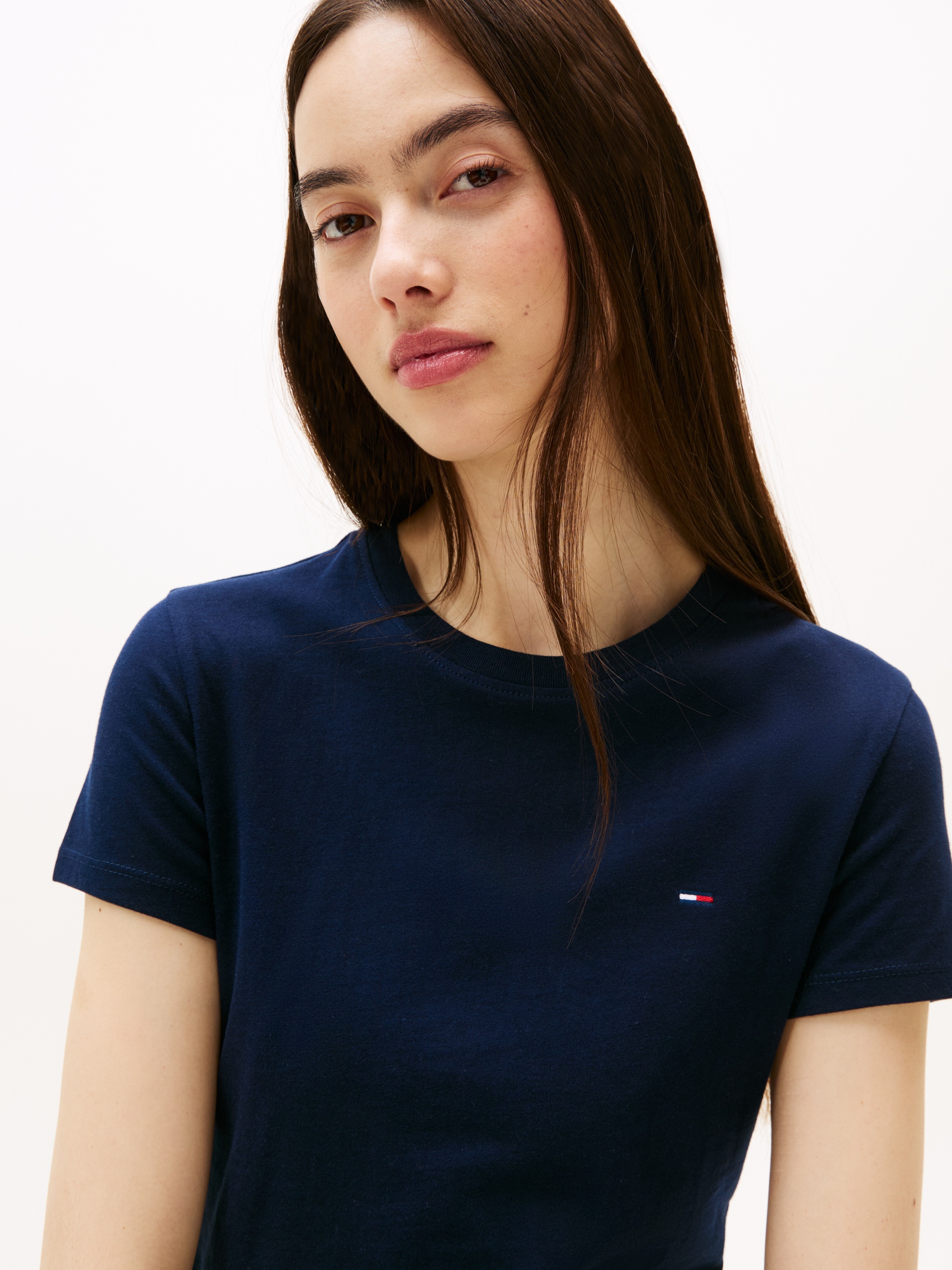 Thumbnail - Tommy Jeans T-Shirt "TJW 2PACK C-NECK TEE" Packung, 2er, 2 Stk. tlg. mit Logo-Stickerei