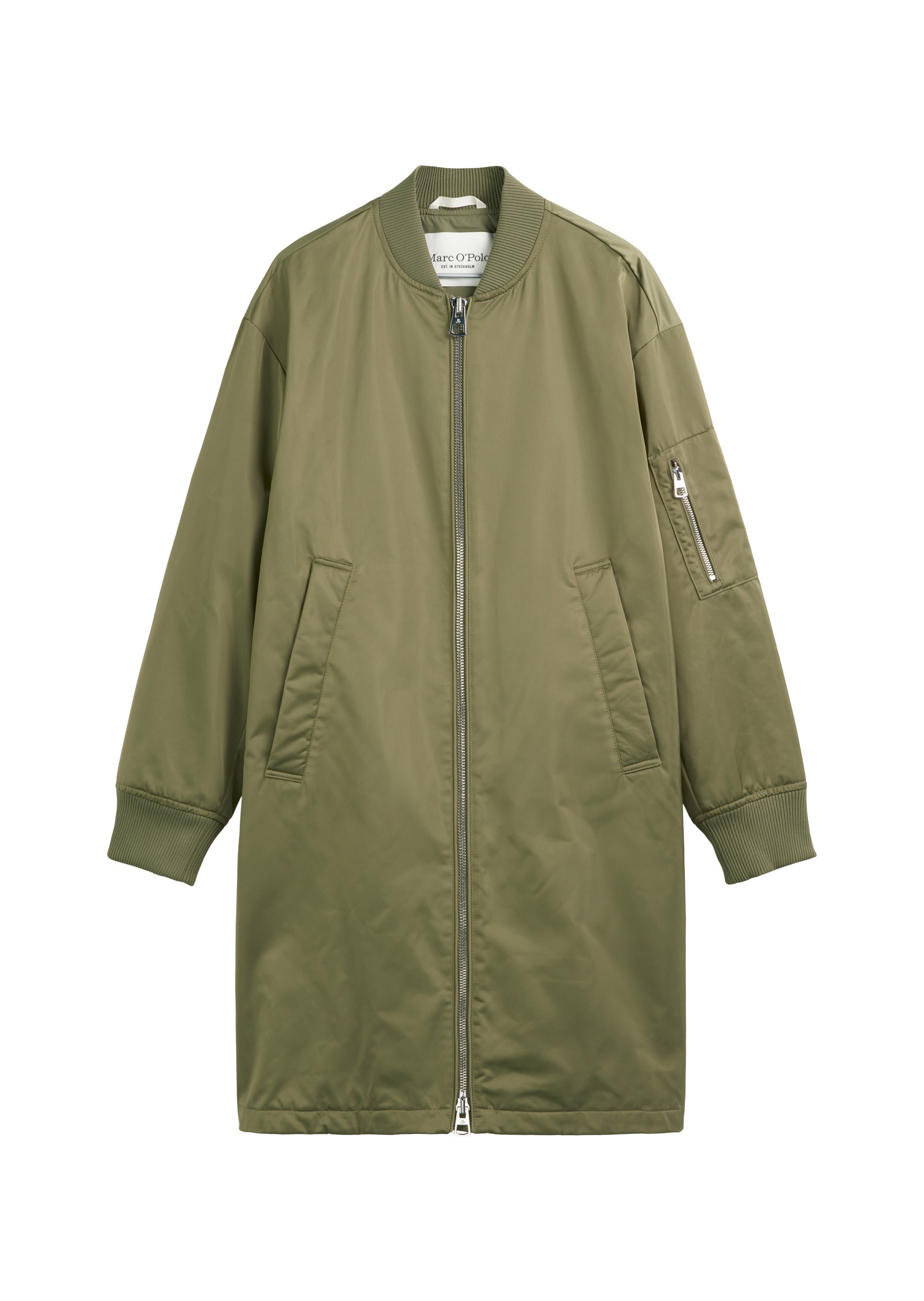 Marc O'Polo Kurzmantel »aus recyceltem Polyester-Twill«