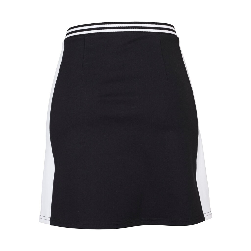 URBAN CLASSICS Jerseyrock »Urban Classics Damen Ladies Zip College Skirt«, (1 tlg.)