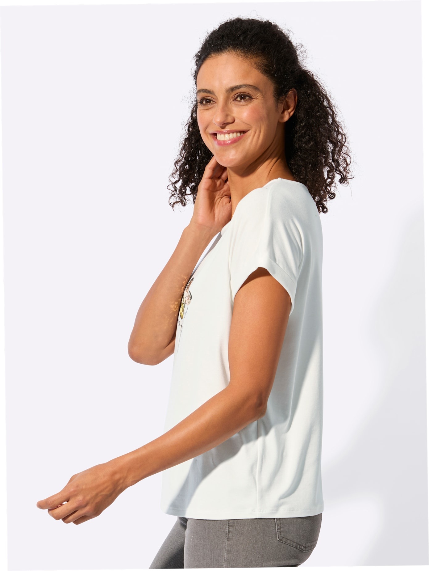 Inspirationen Kurzarmshirt »Shirt« 1 tlg.