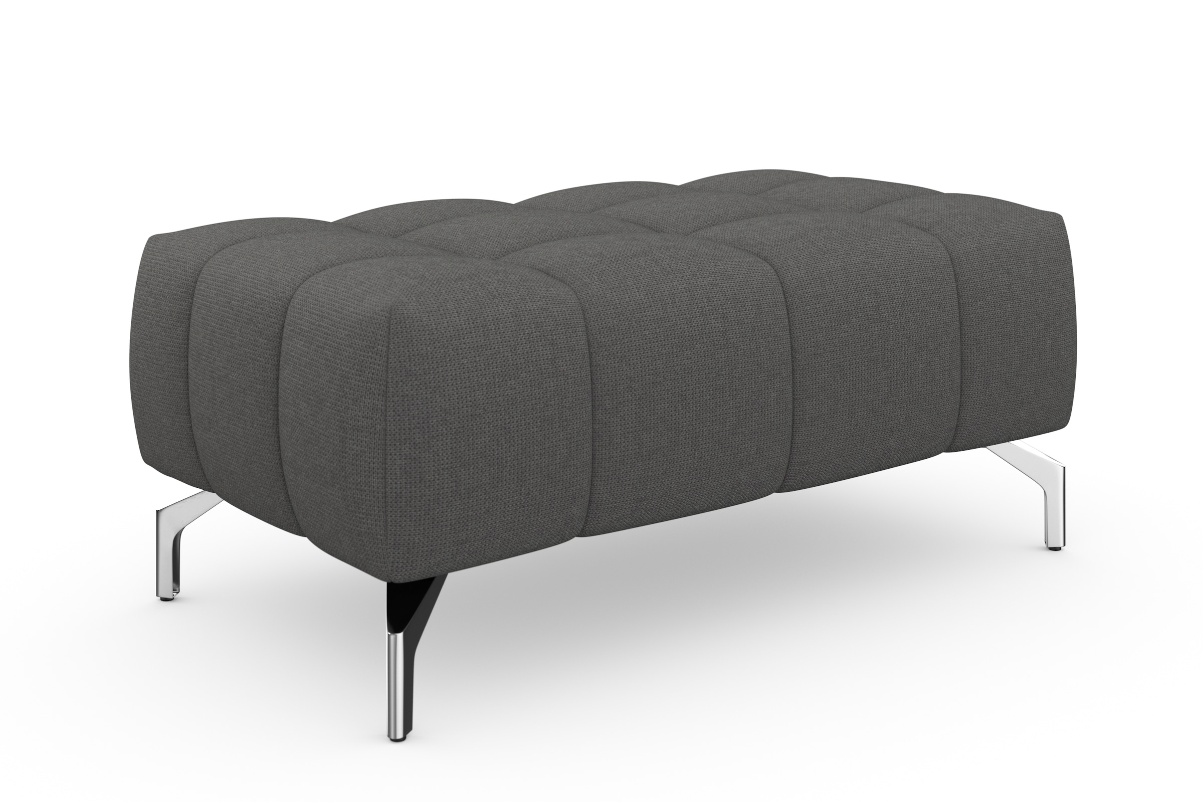 sit&more Hocker »Cool«, mit silberfarbenen Füßen