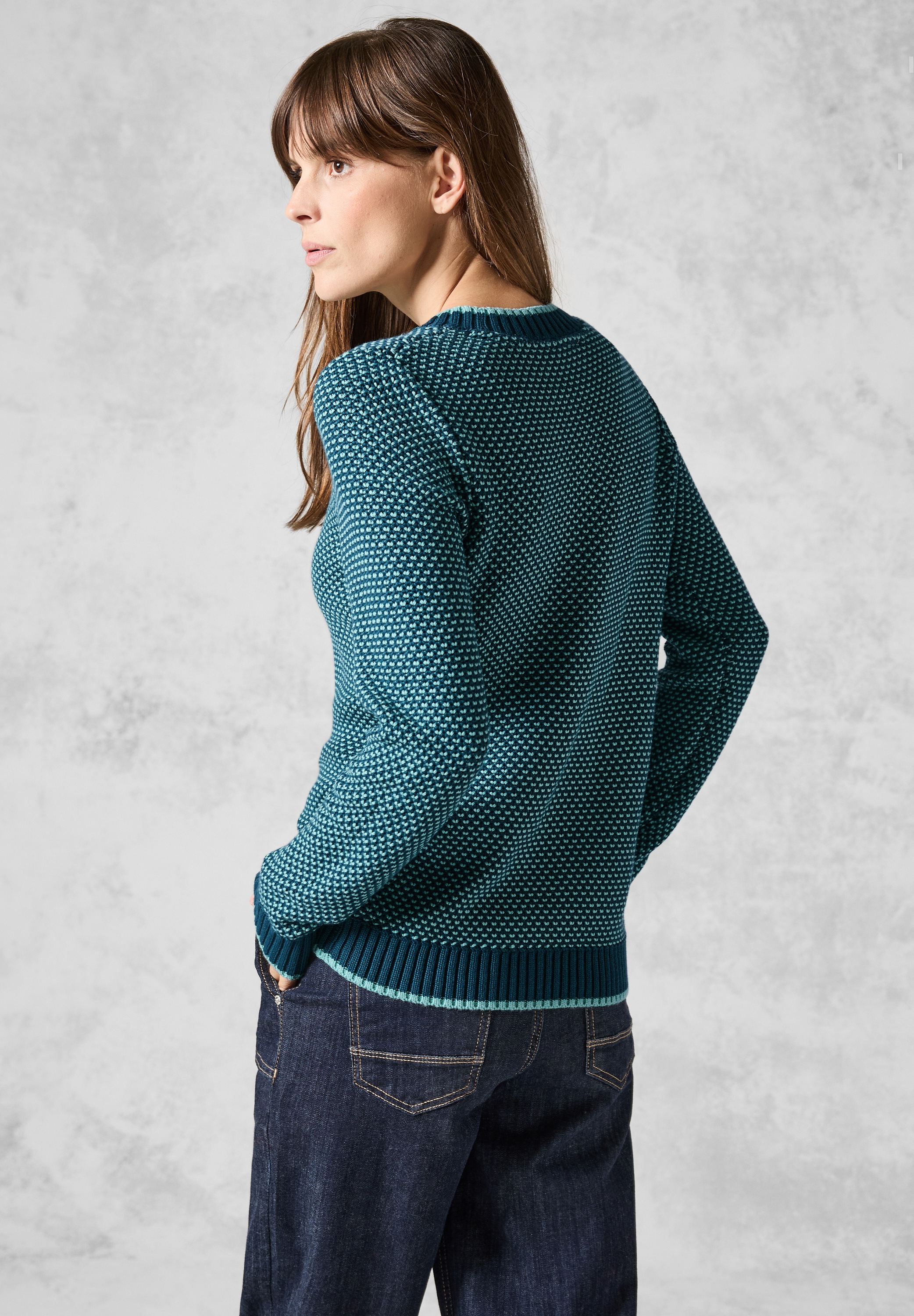 Cecil Strickpullover, aus softem Materialmix günstig online kaufen