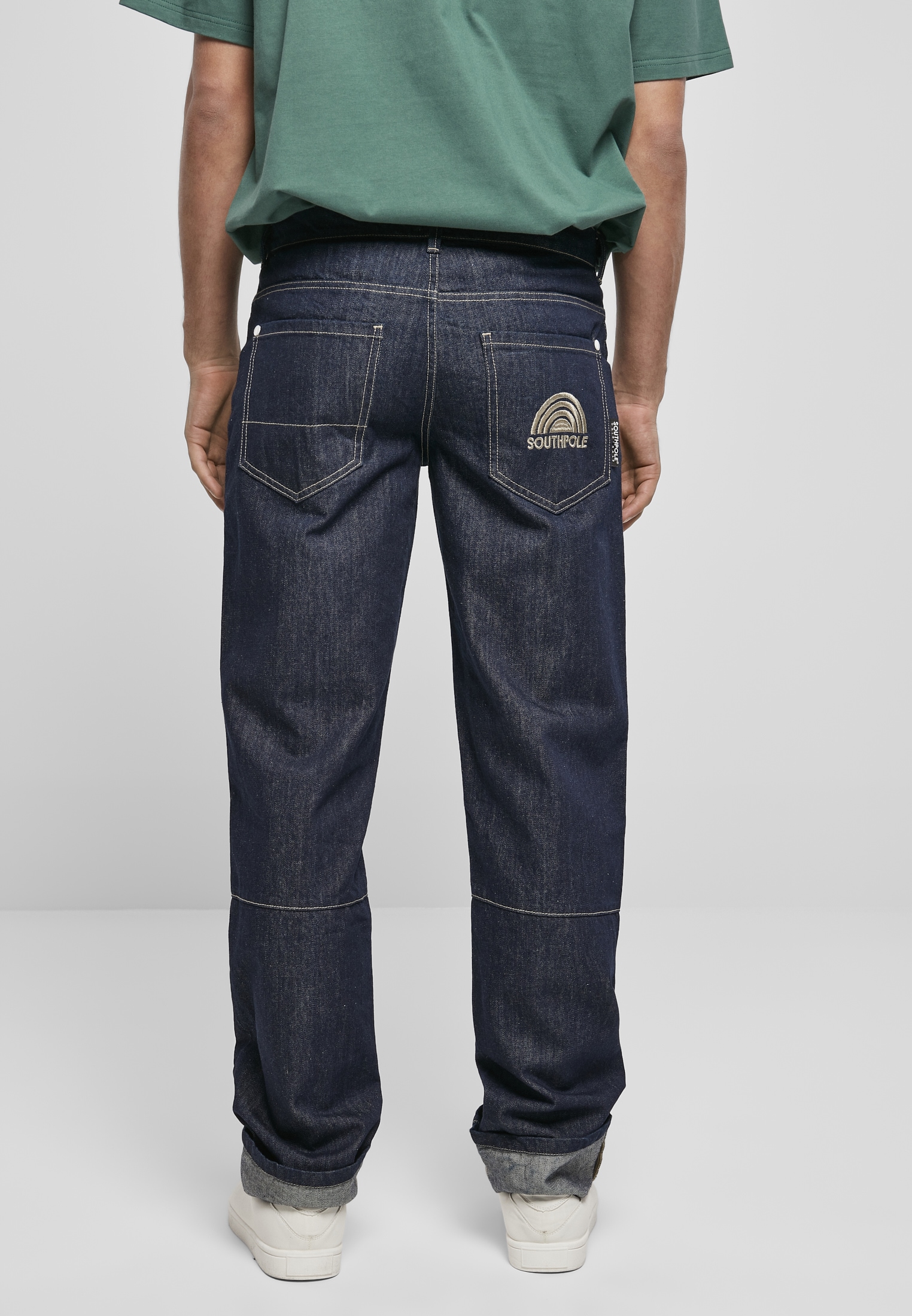 Southpole Bequeme Jeans »Southpole Herren Southpole Turn Up Denim«, (1 tlg.)