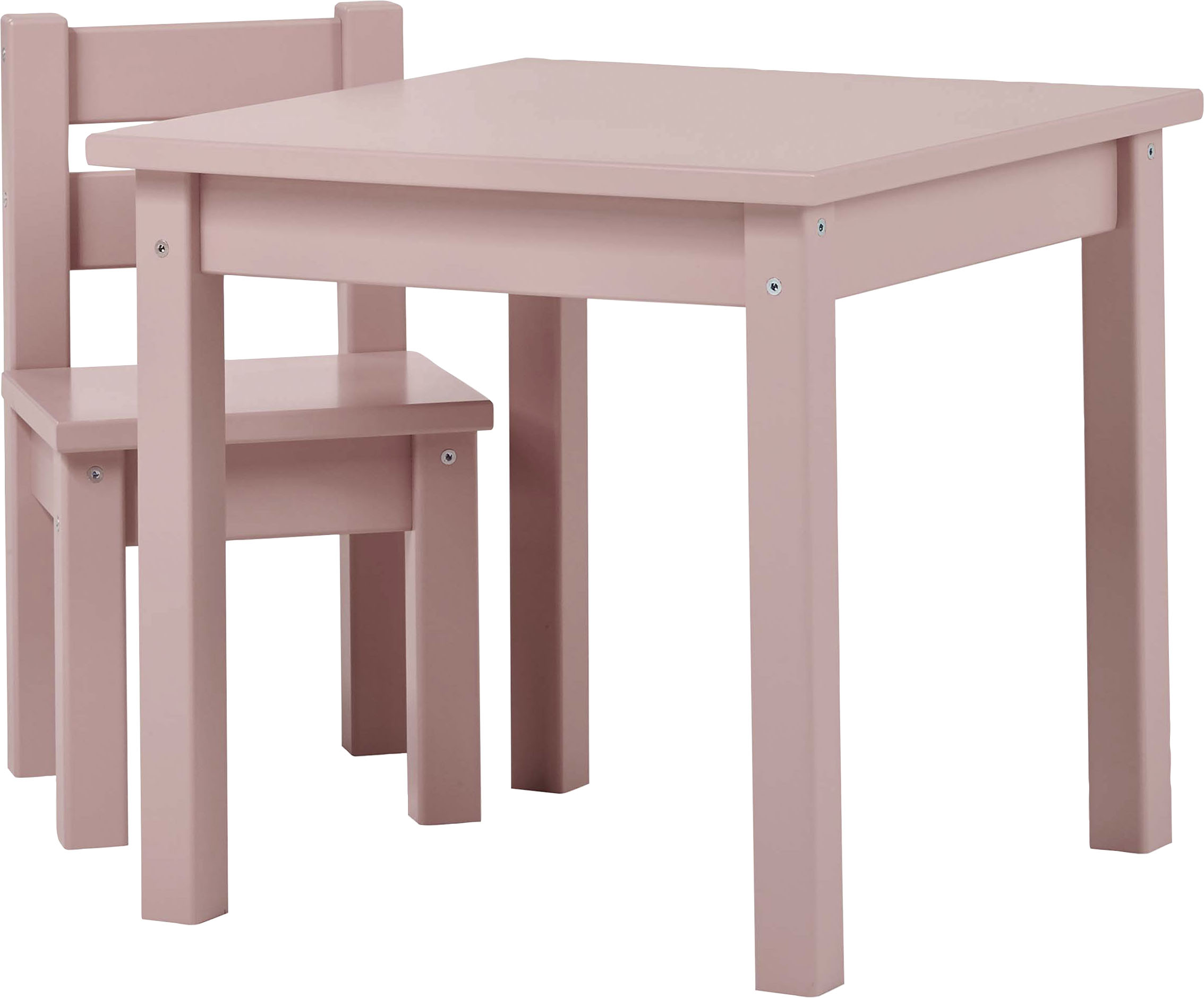 Thumbnail - Hoppekids Kindersitzgruppe "MADS Kindersitzgruppe" Set, 1 Tisch, 1 Stuhl, 2 Stk. tlg. in vielen Farben, mit einem Stuhl