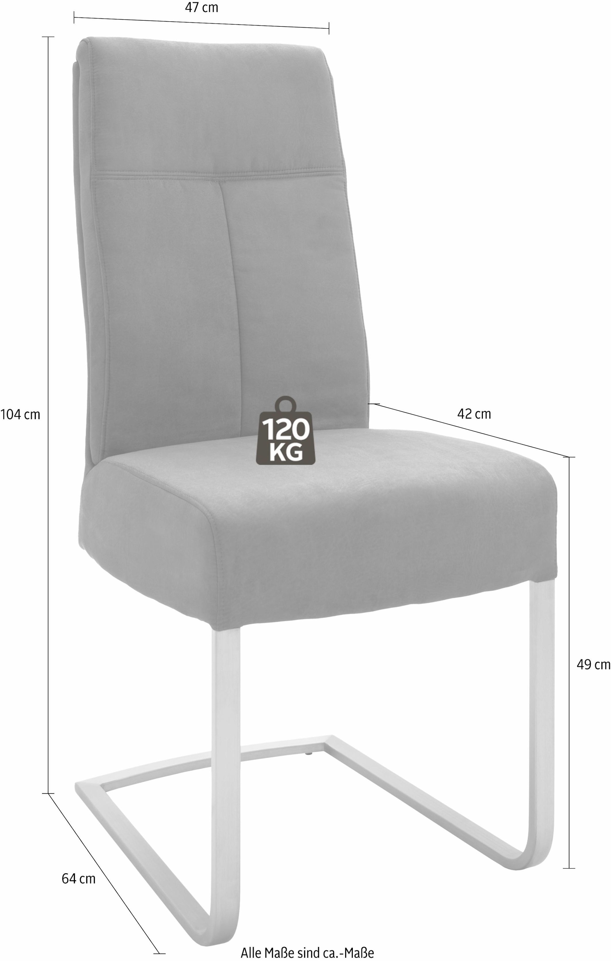 MCA furniture 120 (Set), Kg BAUR belastbar kaufen bis | »Talena«, St., Stuhl 2 Freischwinger