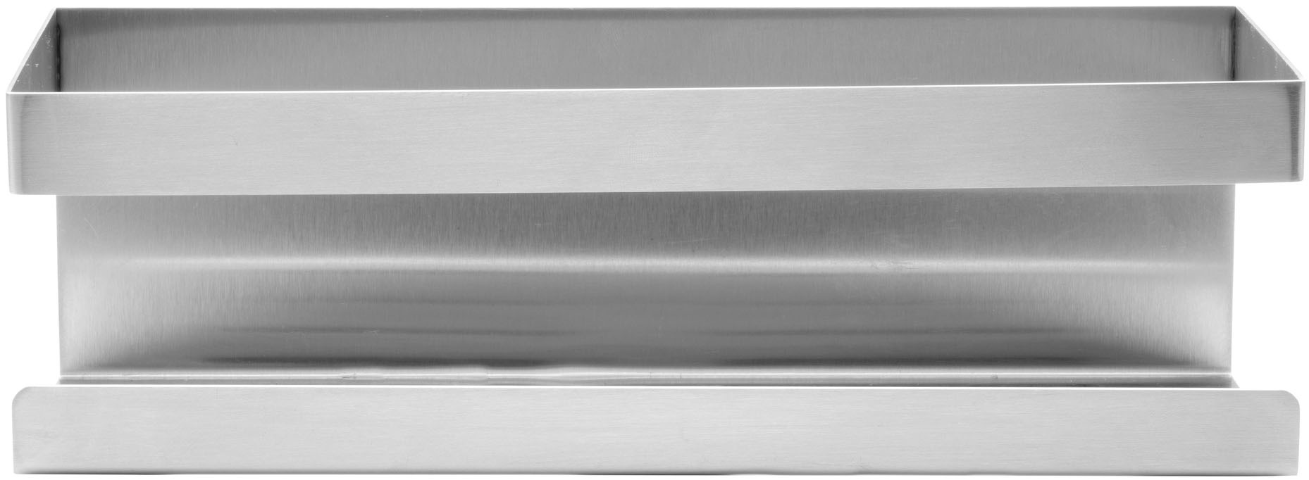 SCHÖNER WOHNEN-Kollektion Wandregal »»Meleto««, Ablage aus Edelstahl fürs Bad, Anbringung ohne Bohren mit Klebepad