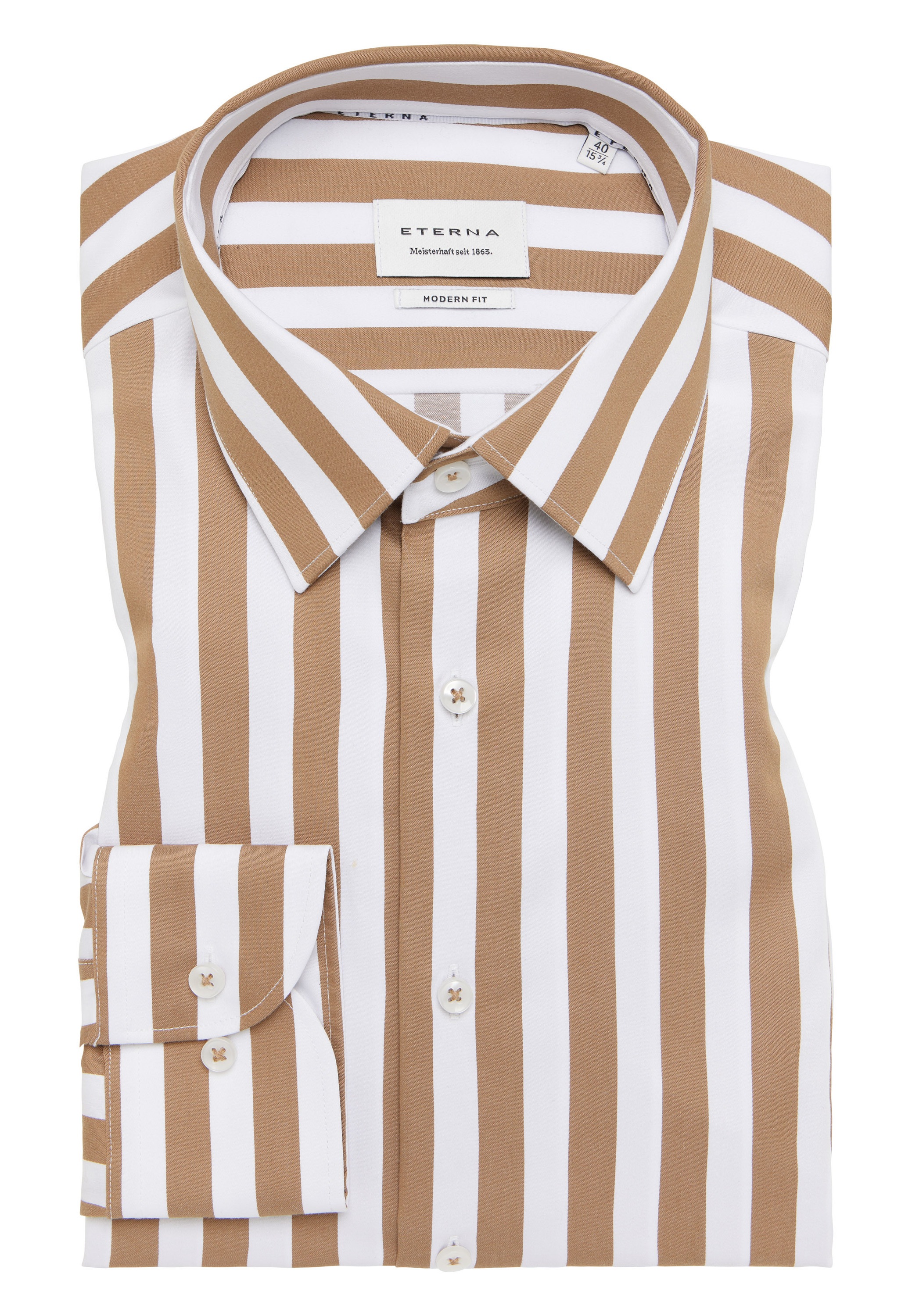 Eterna Langarmhemd »MODERN FIT«, NON IRON (bügelfrei)