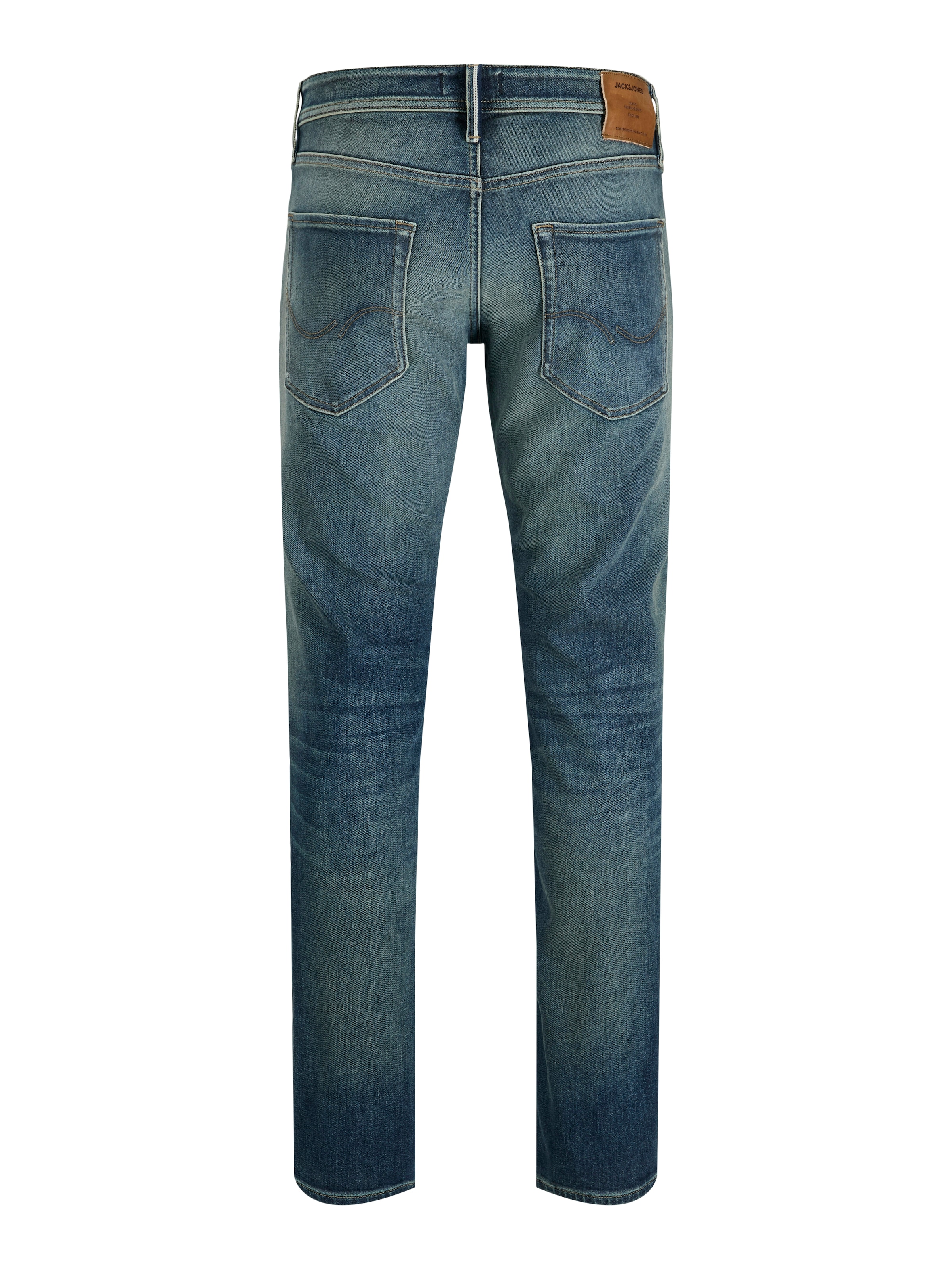 Jack & Jones Regular-fit-Jeans "JJICLARK mit Used-Look und Stretch für den günstig online kaufen