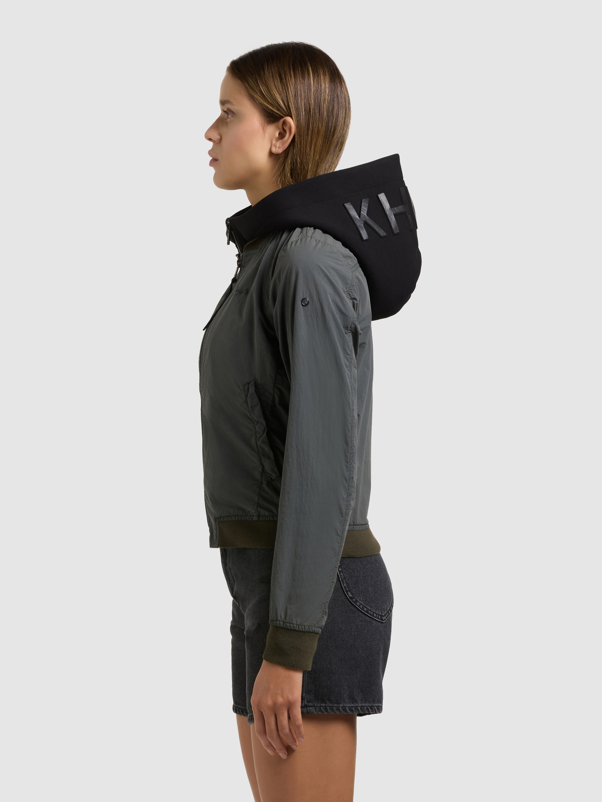 khujo Blouson »MEETS 2IN1« mit Kapuze