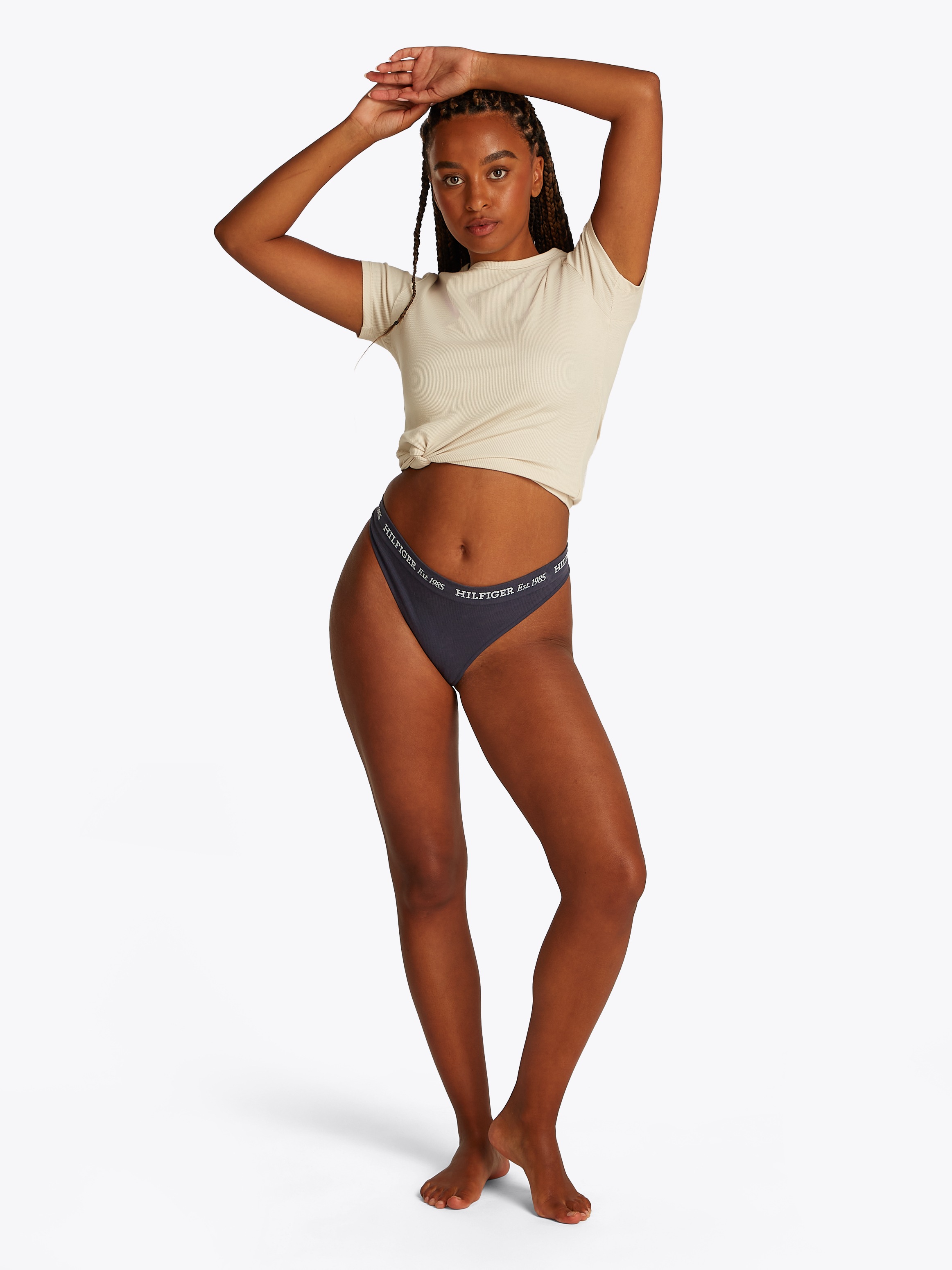 Thumbnail - Tommy Hilfiger Underwear Tanga "THONG" mit Logoschriftzug