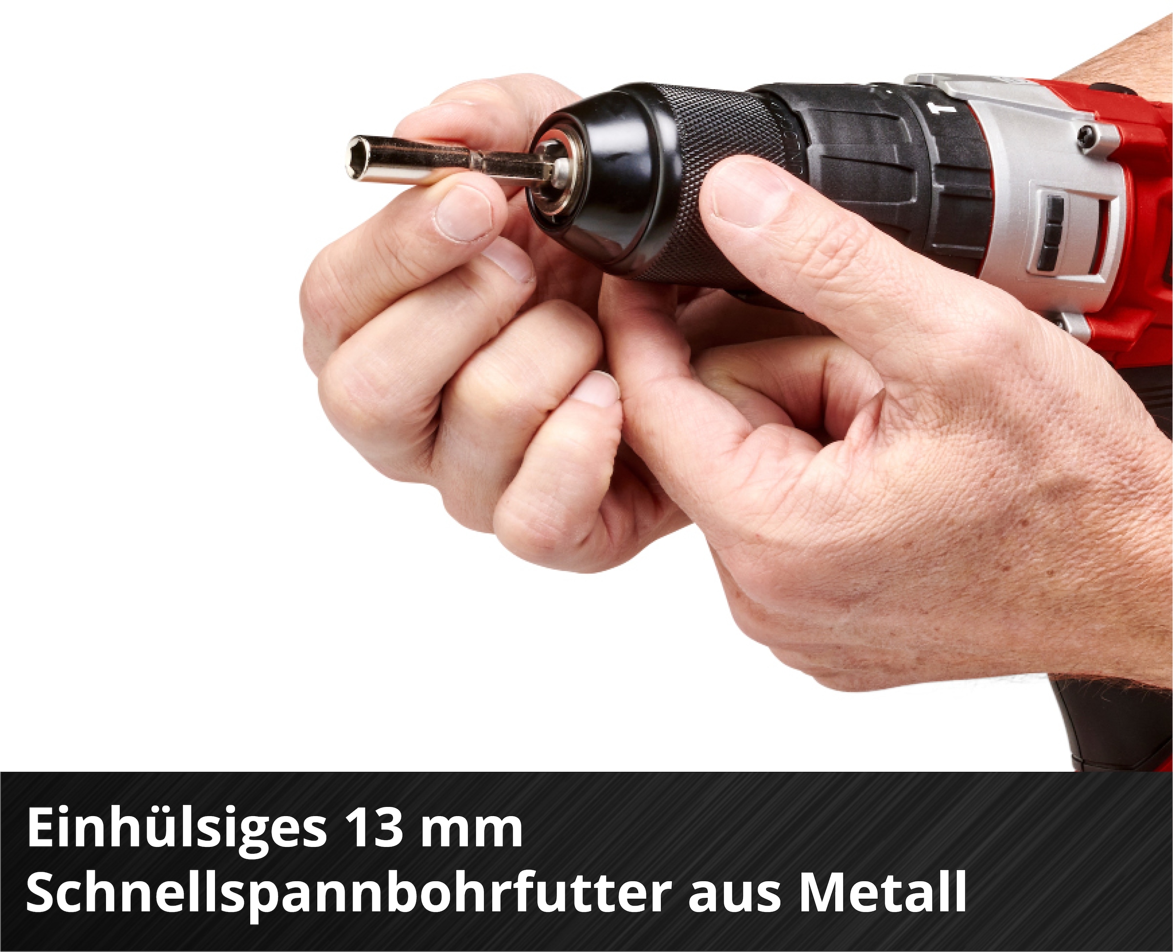 Einhell Akku-Schlagbohrschrauber »Power X-Change TE-CD 18/2 Li-i +64«, (Set), inkl. 2 Akkus á 2 Ah, Ladegerät und Aufbewahrungskoffer