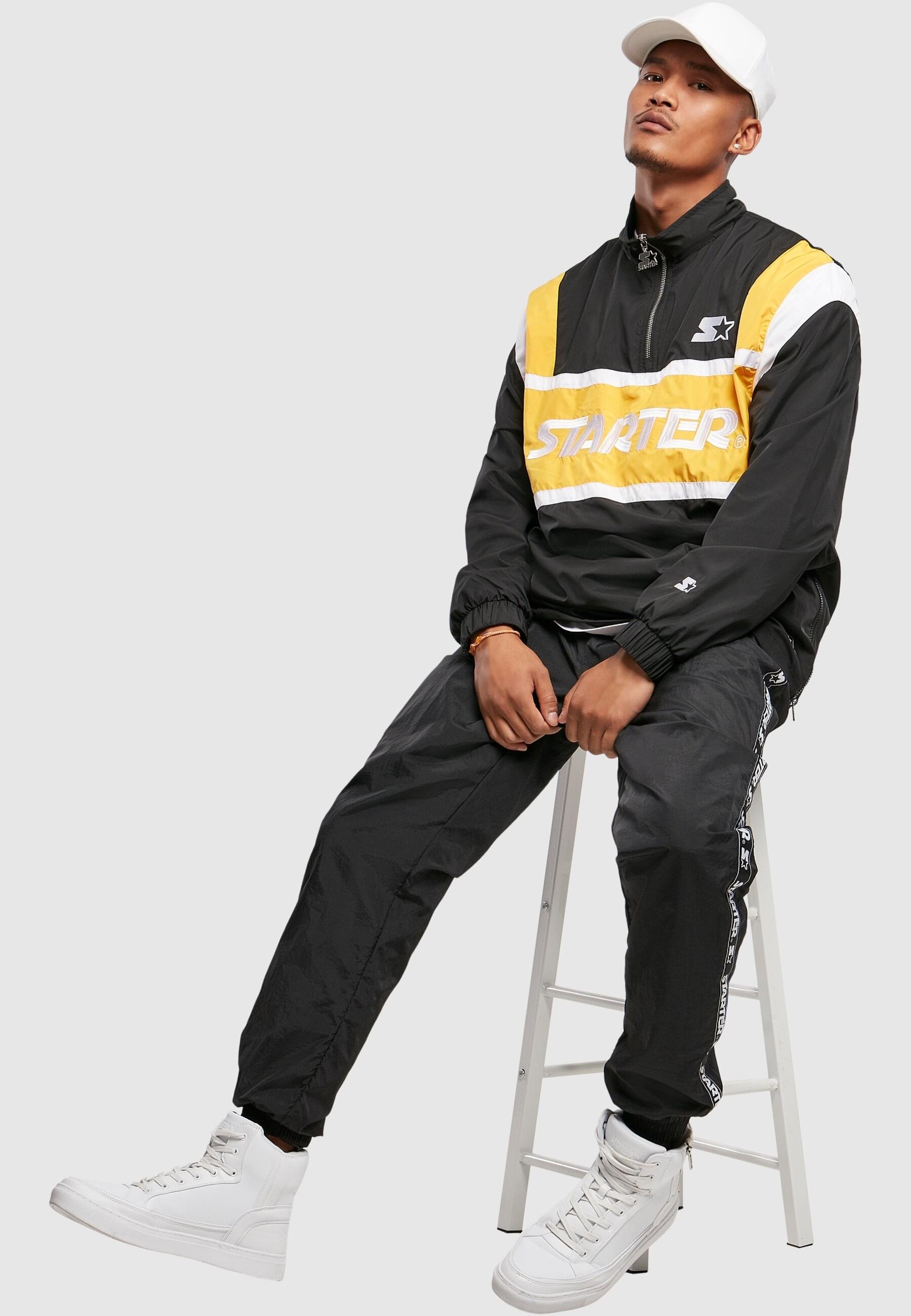 Starter Black Label Allwetterjacke »Starter Black Label Herren Starter Half Zip Retro Jacket«, (1 St.), ohne Kapuze