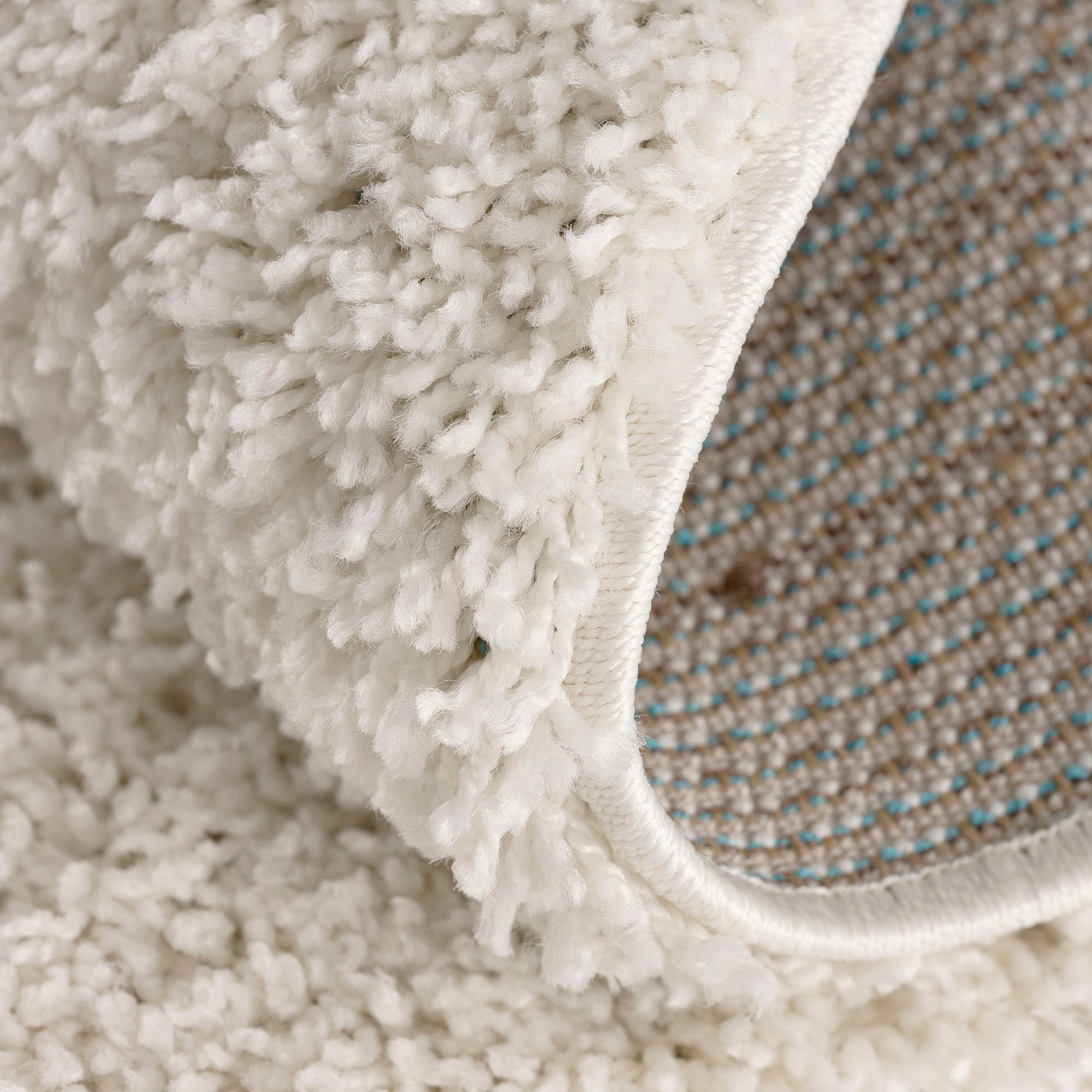 Sanat Hochflor-Teppich »LOCA«, rund, 30 mm Höhe, Wohnzimmer, Langflor, Shaggy, Schlafzimmer