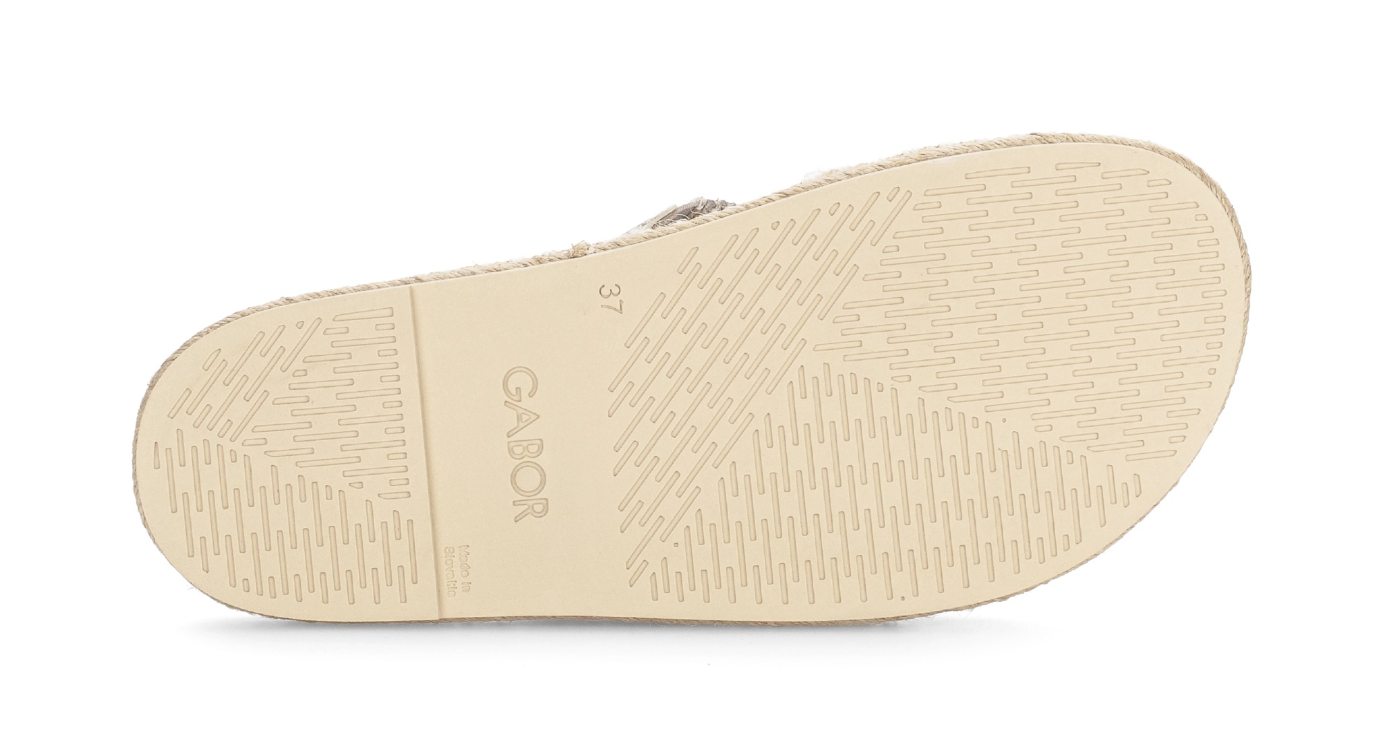 Gabor Pantolette  Plateau, Sommerschuh, Schlupfschuh in modischer Optik