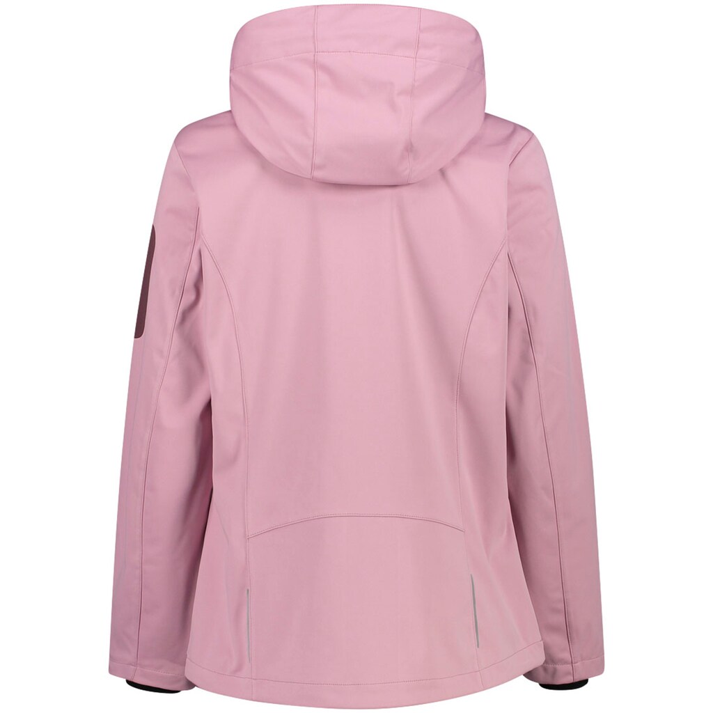 CMP Outdoorjacke, mit Kapuze, Atmungsaktiv & Windabweisend & Wasserabweisend