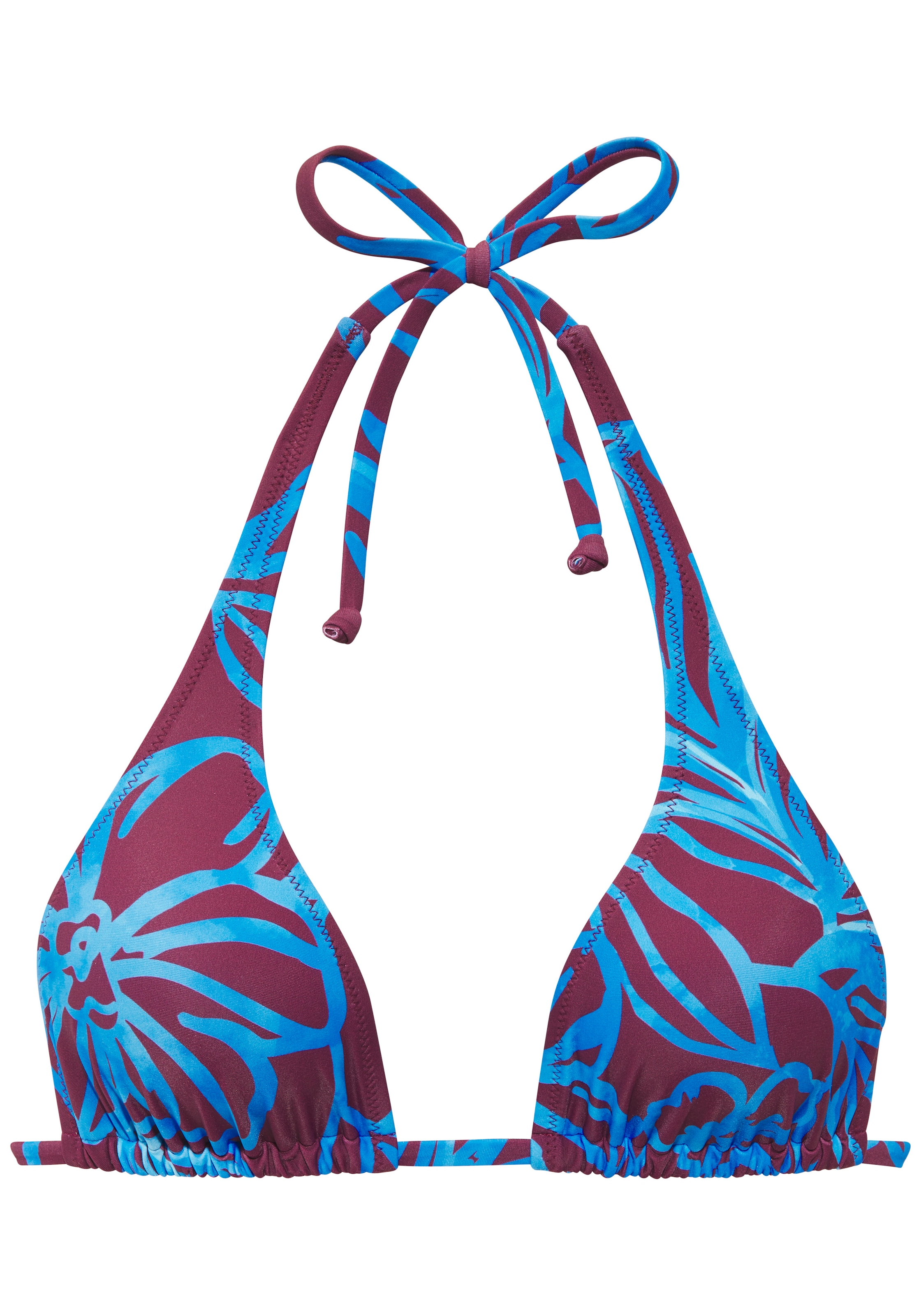 LASCANA Triangel-Bikini-Top "Esme" mit floralem Design günstig online kaufen