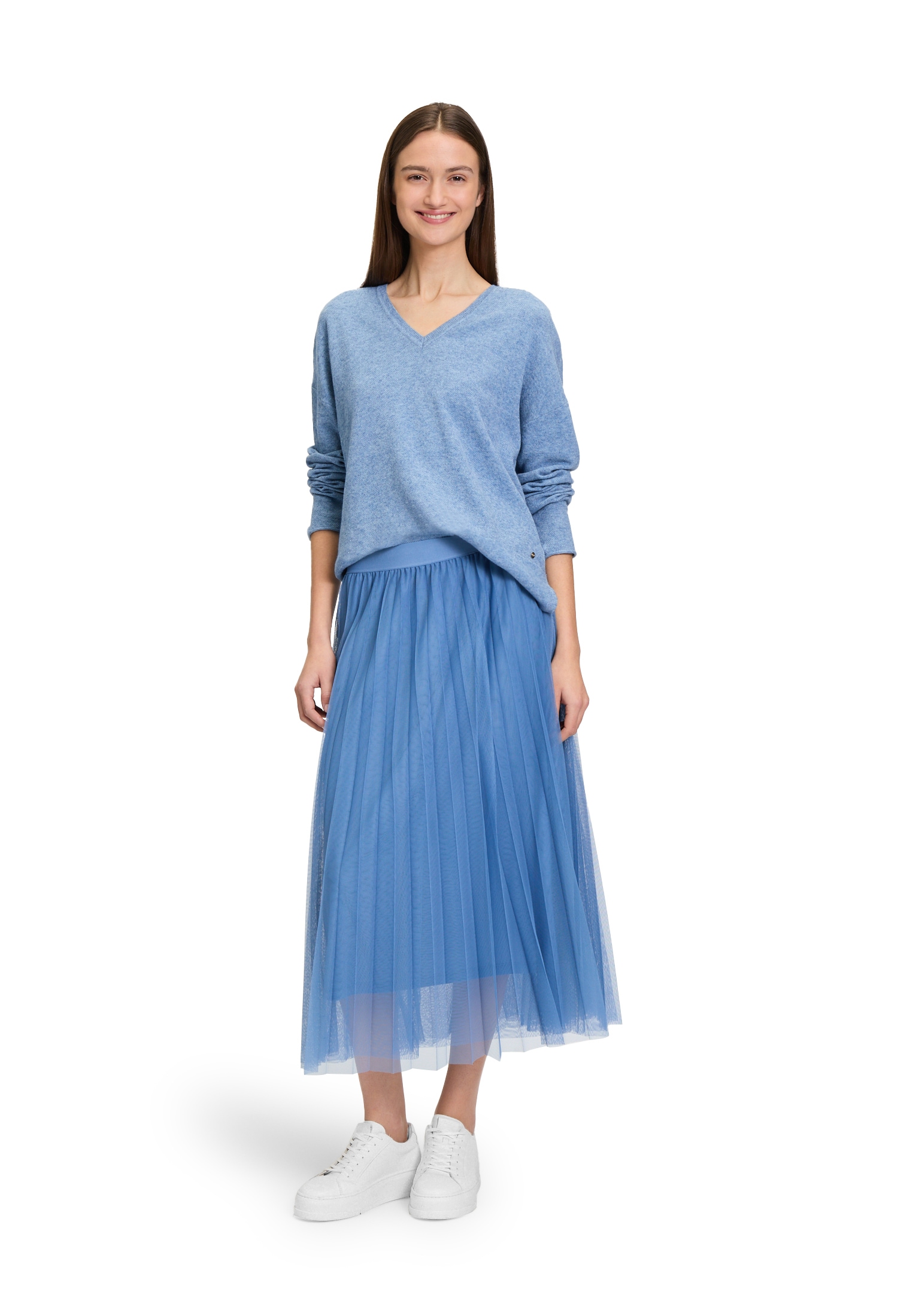 Betty&Co Strickpullover »Betty & Co Damen Strickpullover mit V-Ausschnitt«, (1 tlg.)