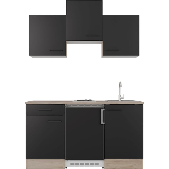 Flex-Well Küche »Capri«, mit E-Geräten, Gesamtbreite 150,5 cm, in weiten  Farben erhältlich | BAUR