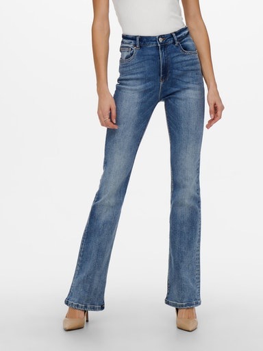 ONLY Bootcut-Jeans "ONLMILA HW FLARED DNM BJ13994 NOOS" günstig online kaufen