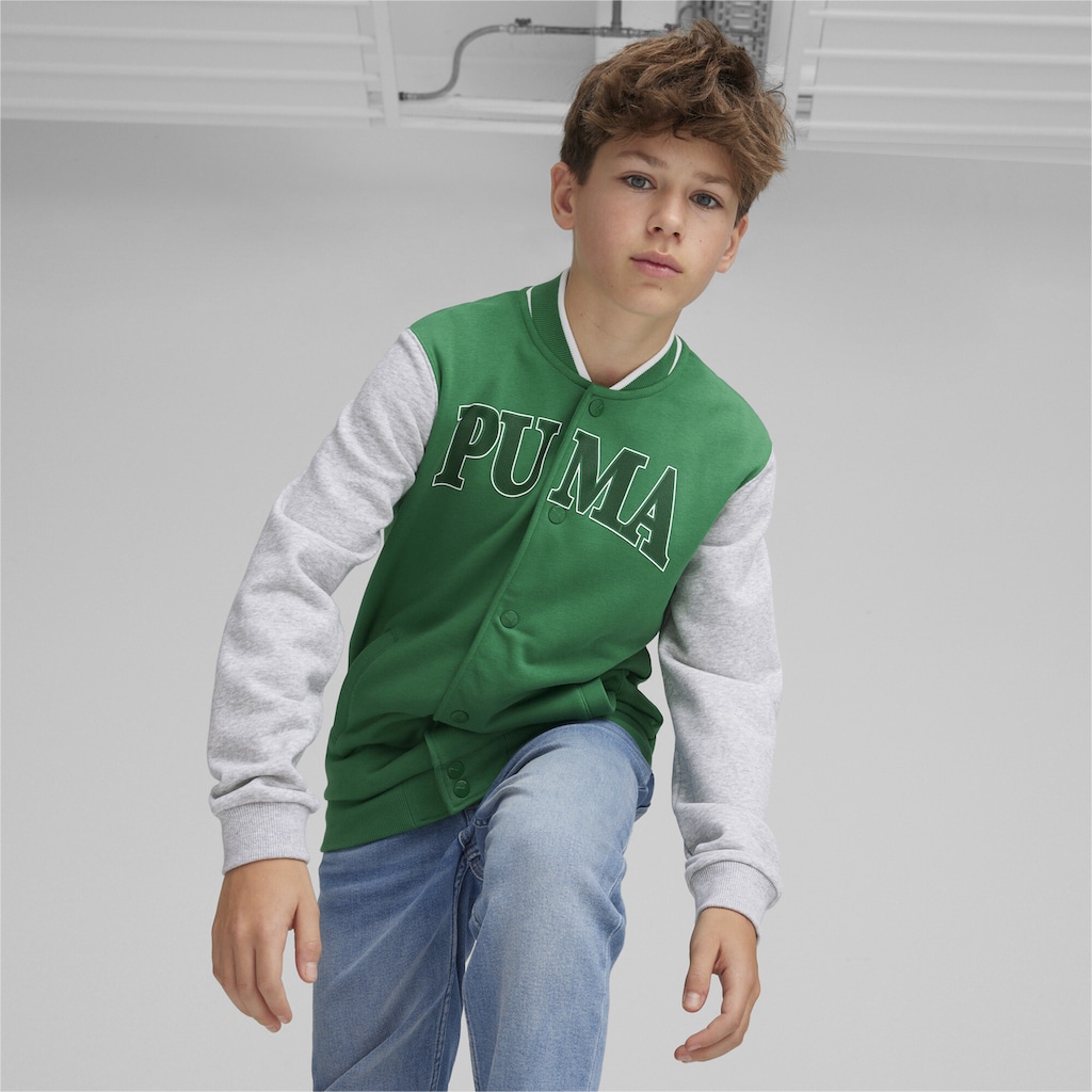 PUMA Sweatjacke »PUMA SQUAD Bomberjacke Jungen«