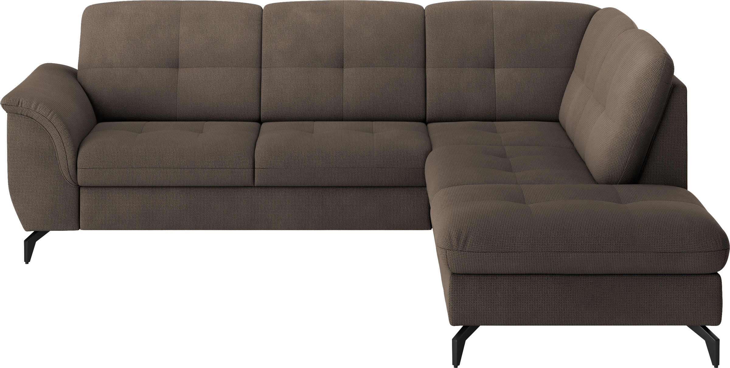 sit&more Ecksofa »Zora L-Form«, wahlweise mit Bettfunktion und Bettkasten