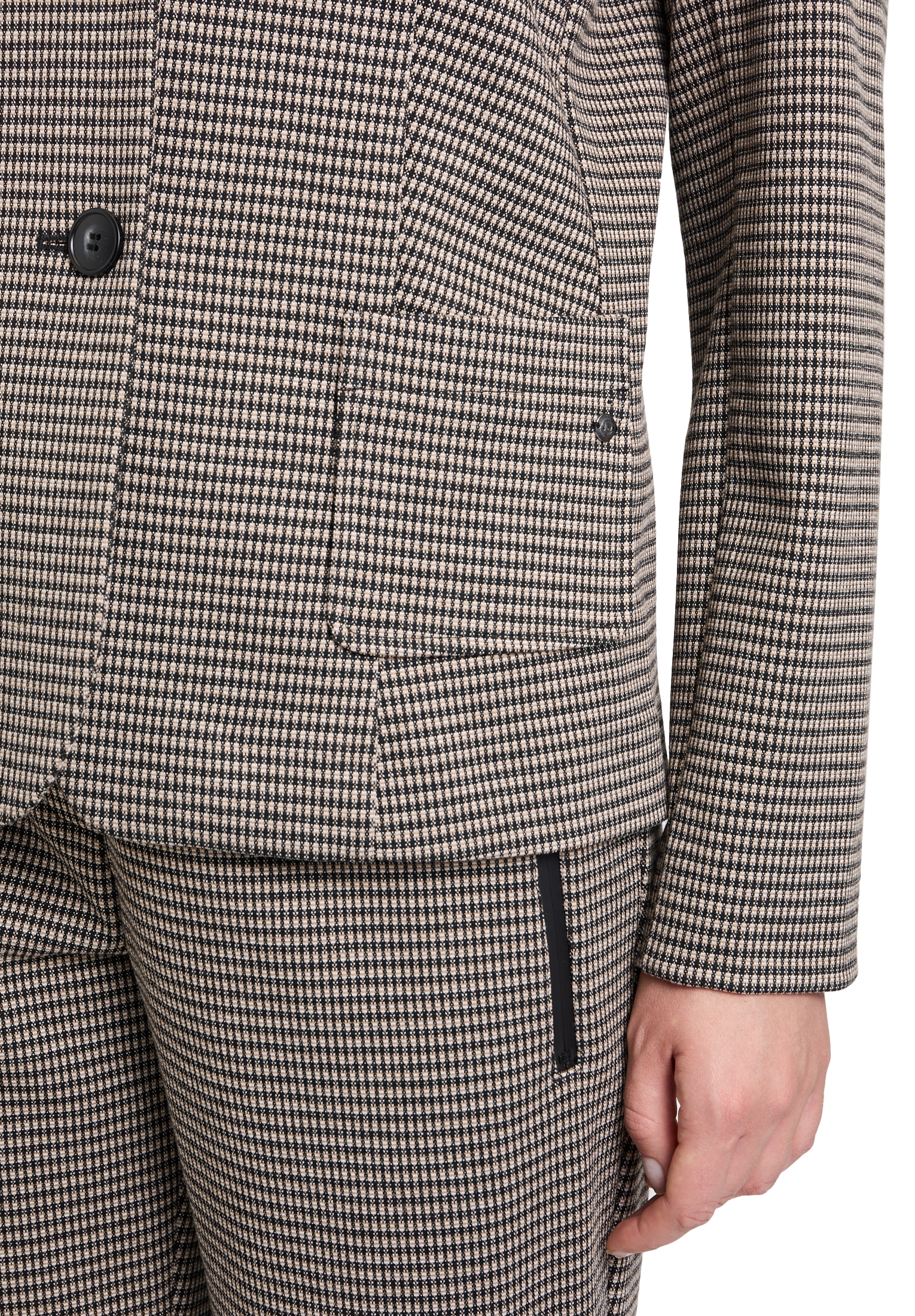 Betty&Co Kurzblazer »Betty & Co Damen Kurzblazer langarm«, Stretch