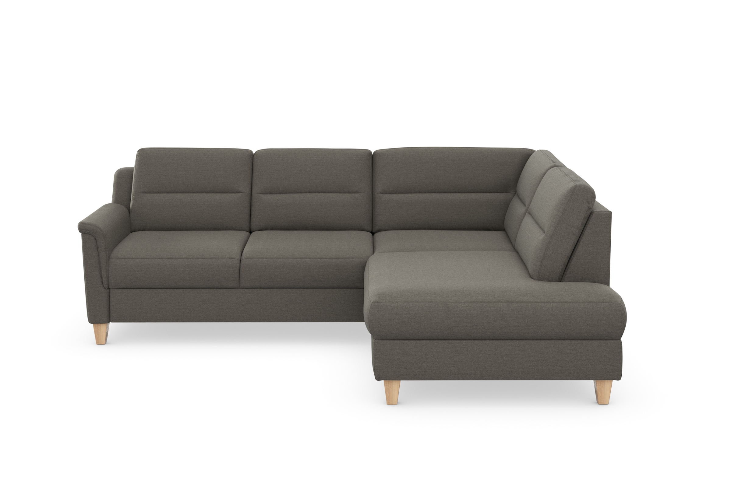 sit&more Ecksofa "Farö L-Form", inklusive Federkern, wahlweise mit Bettfunk günstig online kaufen