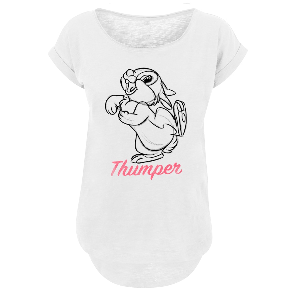 F4NT4STIC T-Shirt »Disney Bambi Klopfer Line Zeichnung«