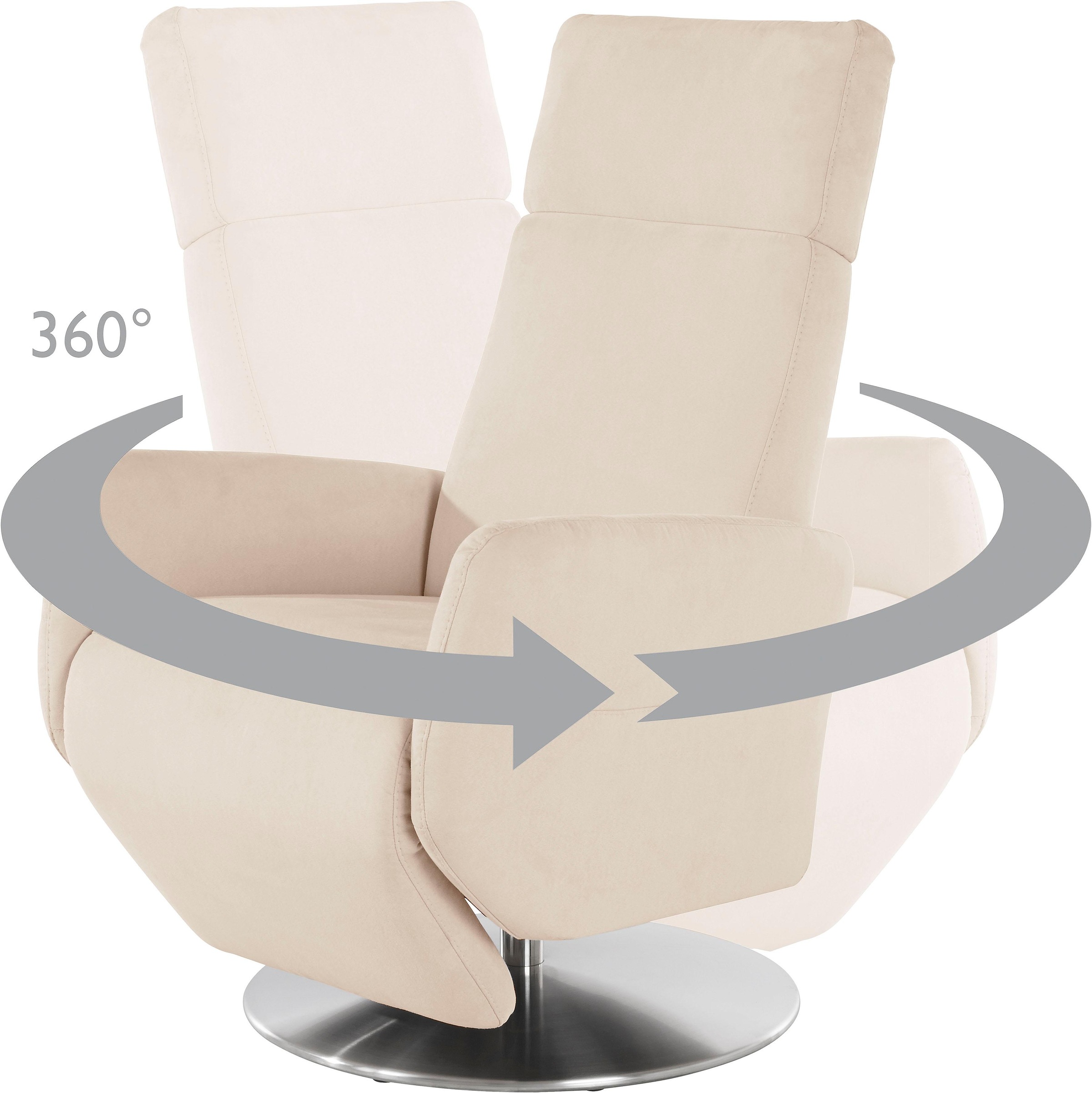 sit&more TV-Sessel »Kobra«, manuelle Relaxfunktion