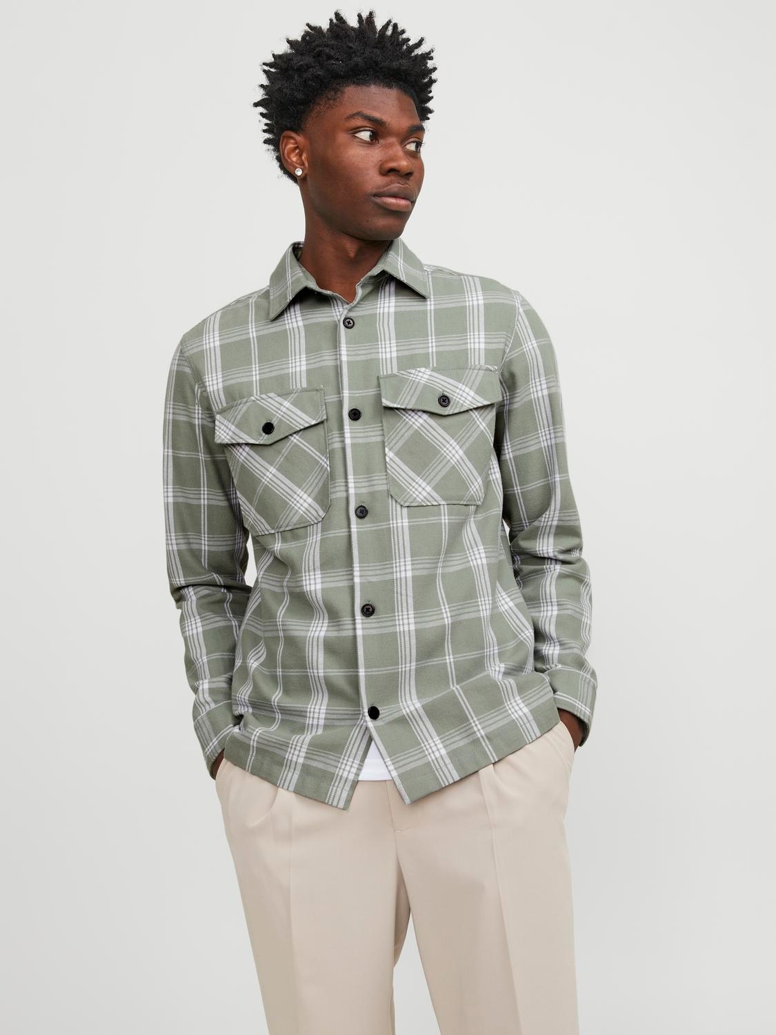 Jack & Jones Langarmhemd "JPRCCROY SPRING CHECK OVERSHIRT L/S SN" günstig online kaufen