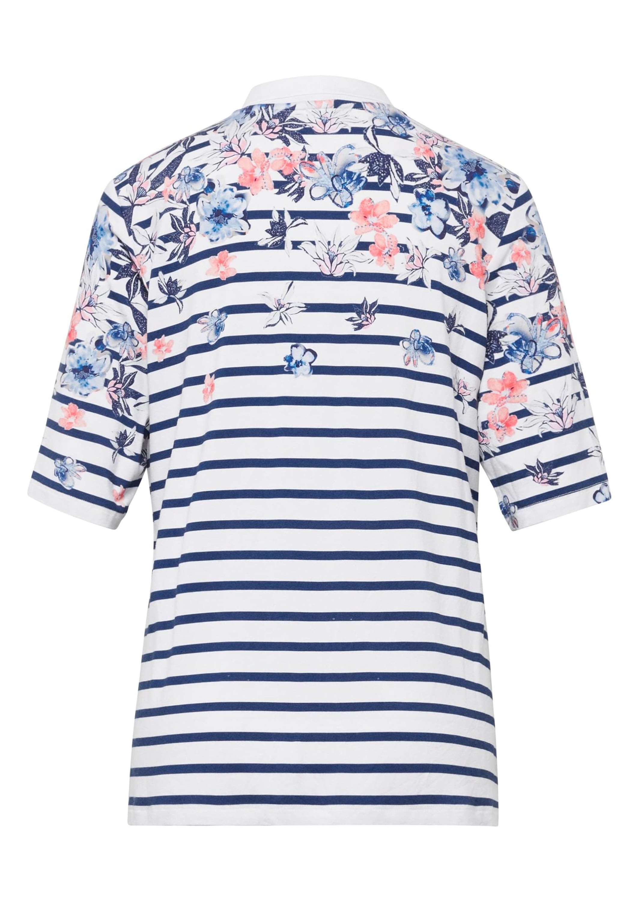 GOLDNER Poloshirt »Kurzgröße Hautangenehmes Druck-Poloshirt«