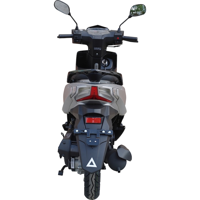 GT UNION Motorroller »Sonic X 50-45«, 50 cm³, 45 km/h, Euro 5, 3 PS, ( Komplett-Set, 2 tlg., mit Topcase), inkl. Topcase auf Rechnung | BAUR