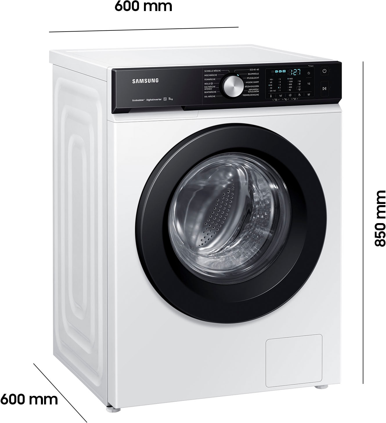 Samsung Waschmaschine »WW1EBBA049AE«, WW1EBBA049AE, 11 kg, 1400 U/min