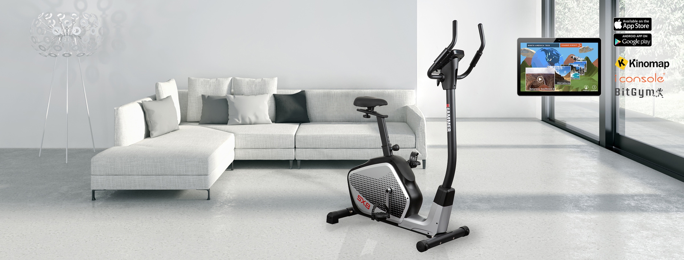 Hammer Ergometer »SX8 BT«