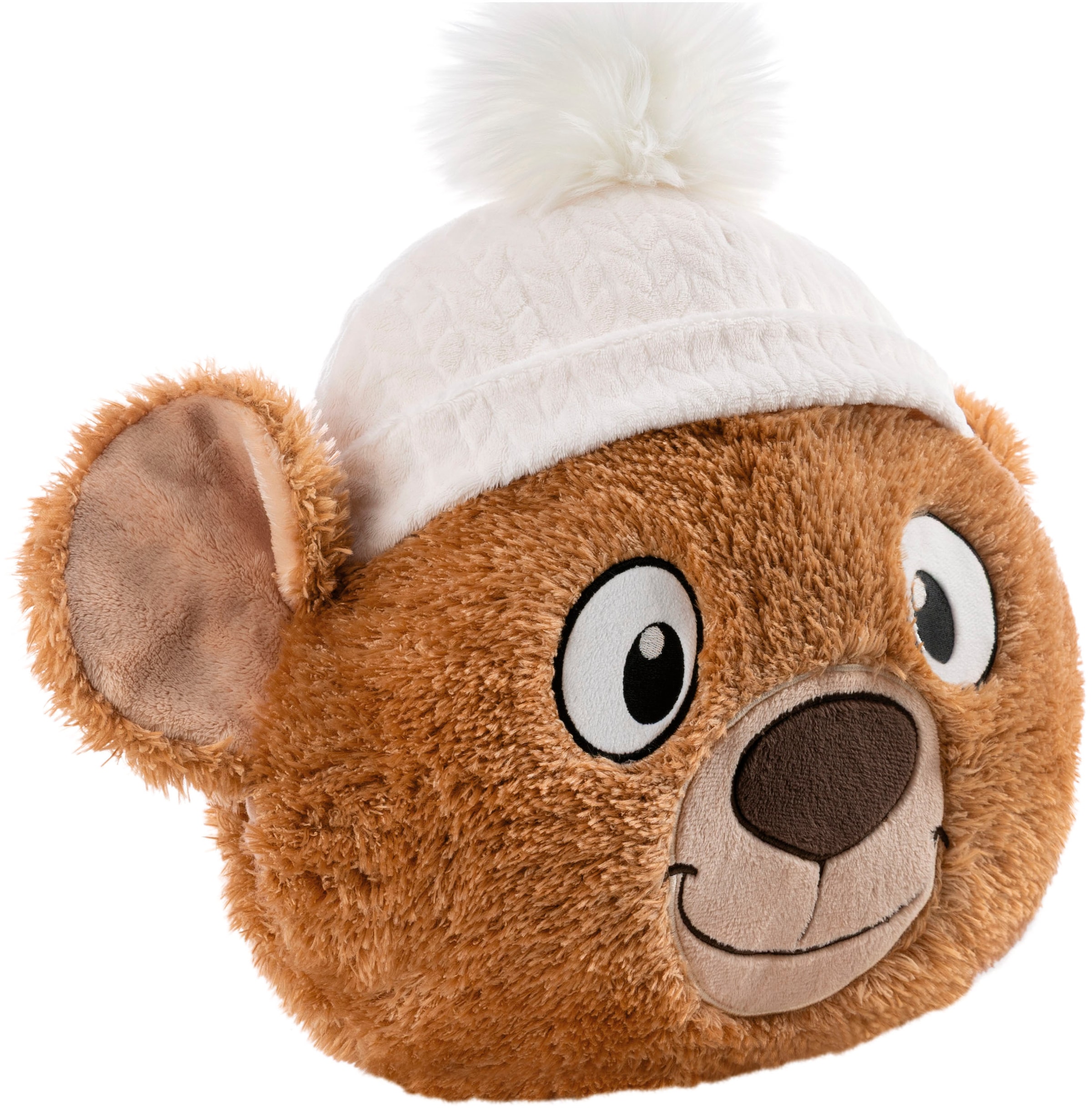 Nici Kuscheltier »Winter, Muff Bär Capiccino 32x34cm«